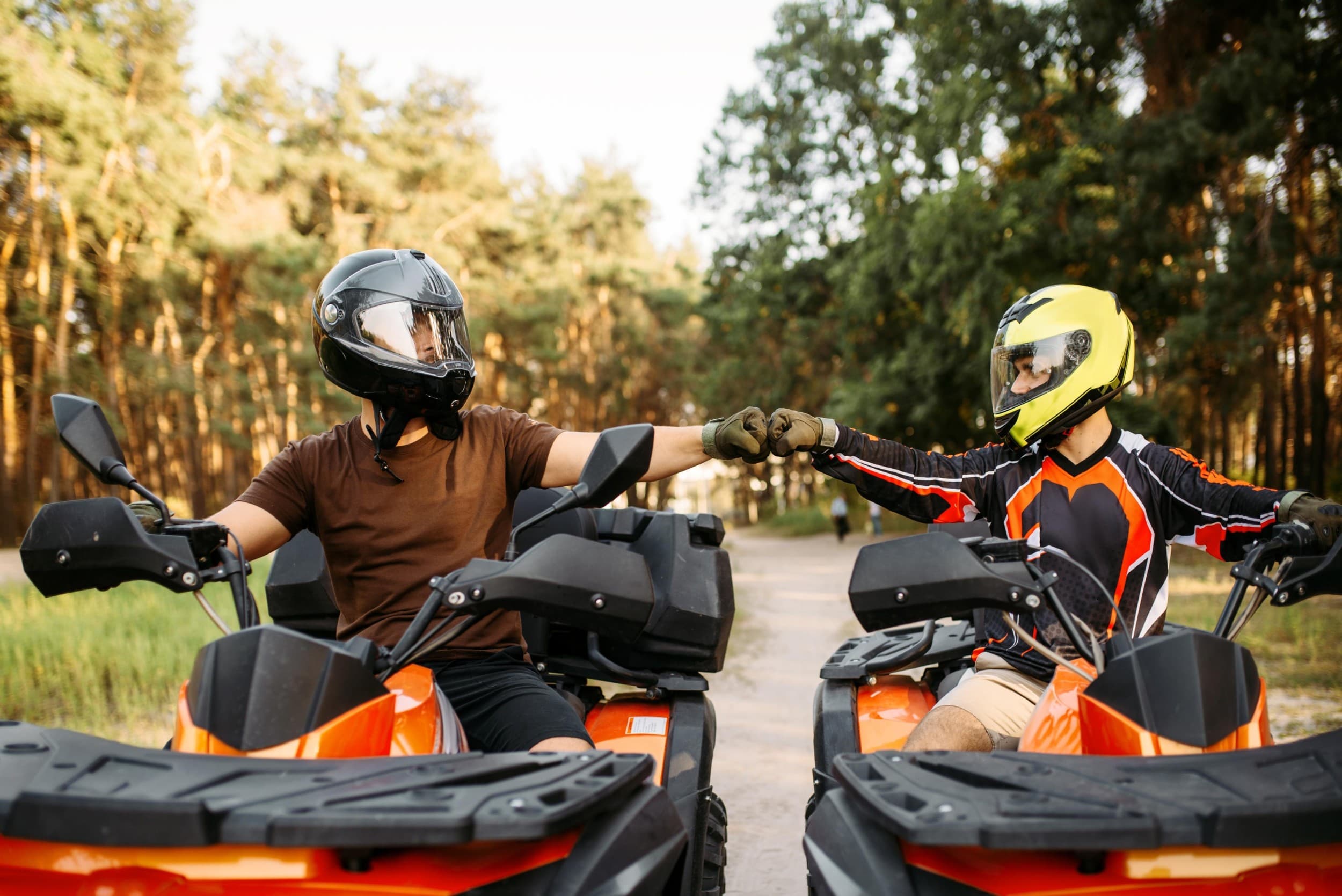 Поездка на квадроциклах (2 перс., 60 мин.) | Davanu Serviss