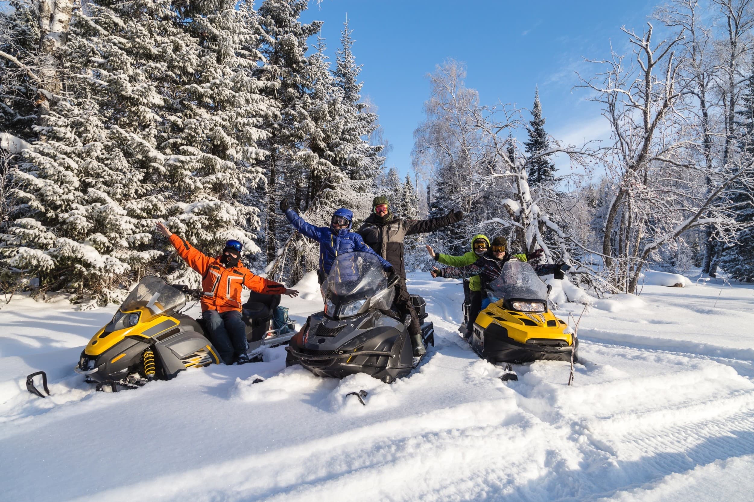 Brauciens ar sniega motociklu – 30 min., JENA MOTORS