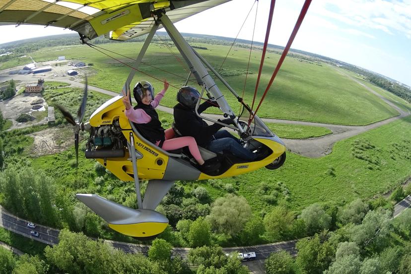 Lidojums ar deltaplānu virs Rīgas + FOTO, 10 min.