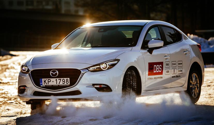 Ziemas braukšanas kurss (1 pers., 3h, Rīga)