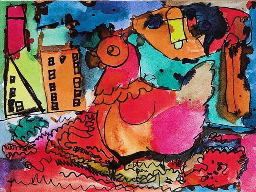 Zīmēšanas un gleznošanas kursi bērniem (1 pers., 4 nodarbības, Rīga)