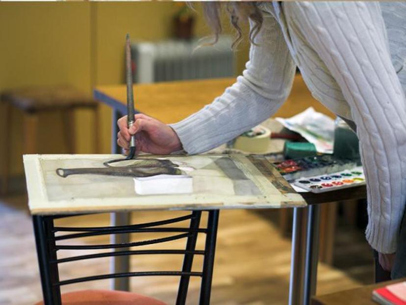 Zīmēšanas un gleznošanas kursi pieaugušajiem (1 pers., 4 nodarbības, Rīga)