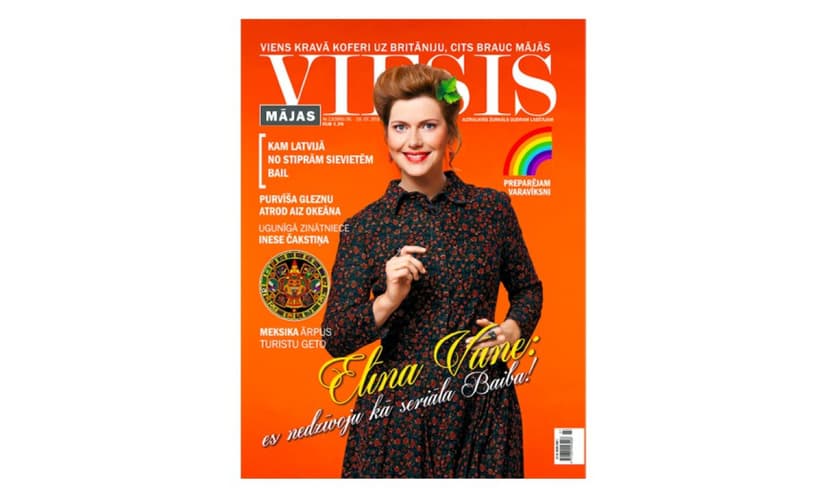 Подарочная карта на подписку на журнал «Mājas Viesis» (6 мес.) 
