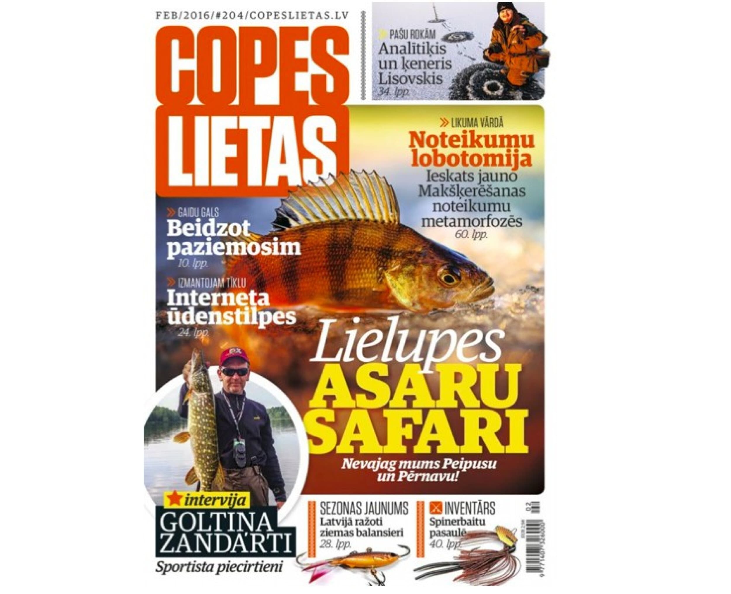 Подарочная карта на подписку на журнал COPES LIETAS (12 мес.) | Davanu Serviss