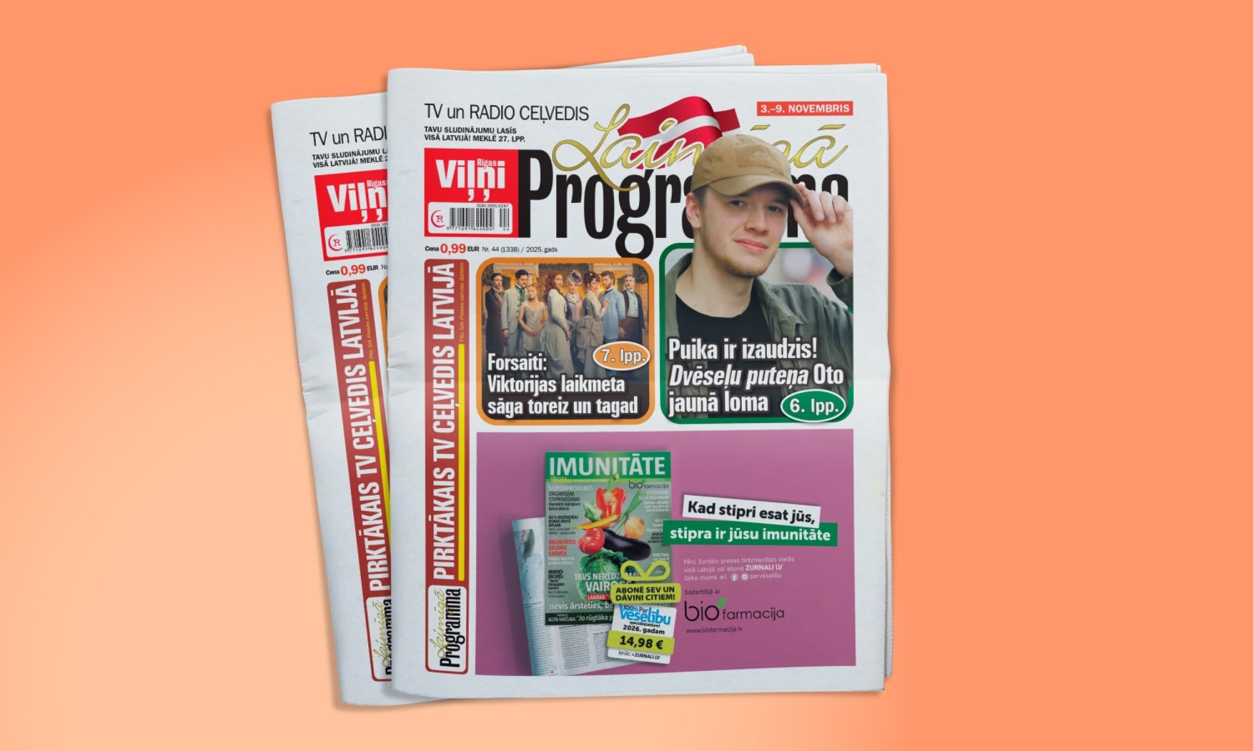 Avīzes LAIMĪGĀ PROGRAMMA abonements (6 mēn.)