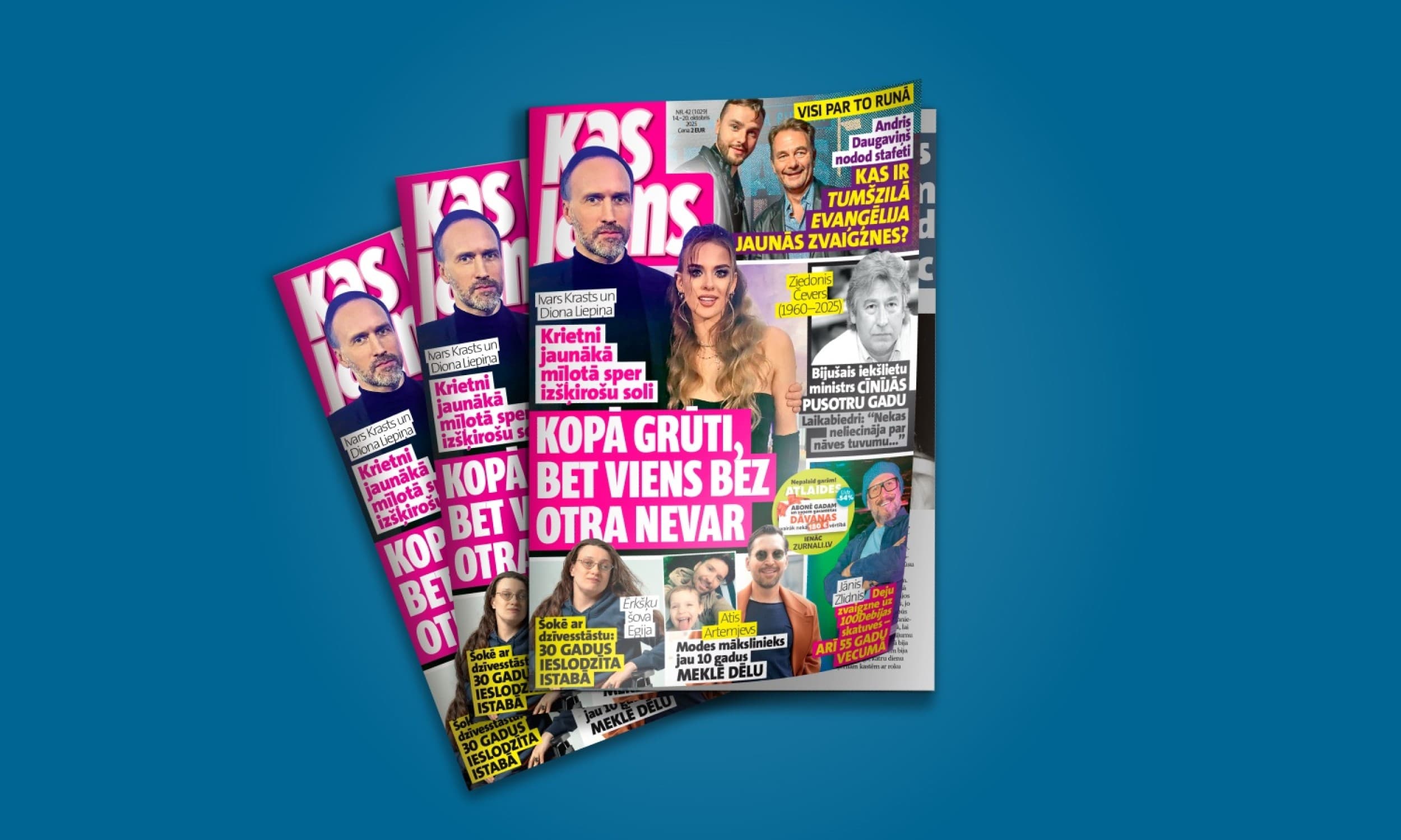 Žurnāla KAS JAUNS abonements (12 mēn.) | Davanu Serviss