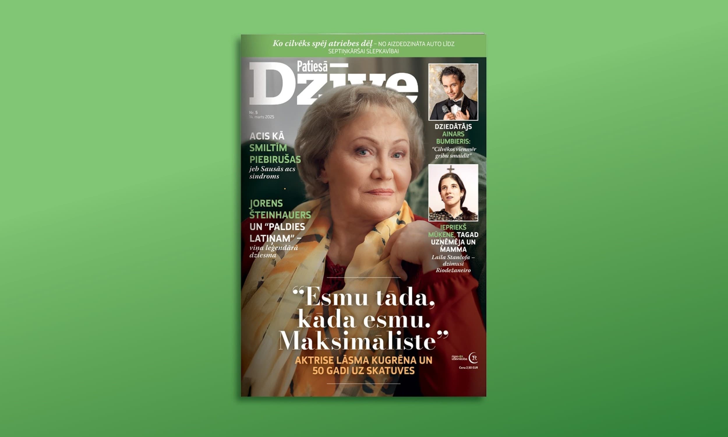 Подписка на журнал  PATIESĀ DZĪVE (12 мес.) | Davanu Serviss