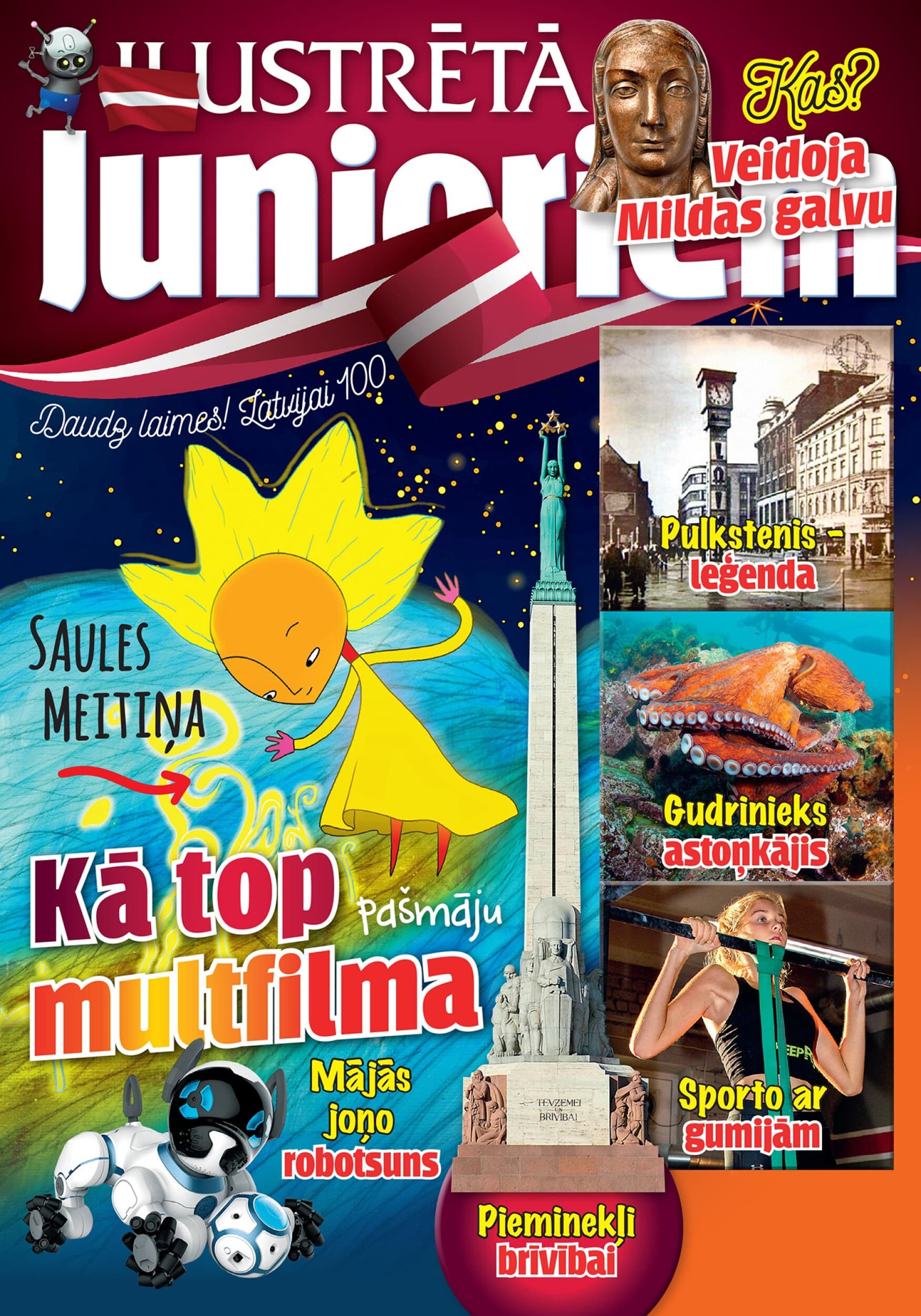 Dāvanu karte žurnāla ILUSTRĒTĀ JUNIORIEM abonementam (12 mēn.)