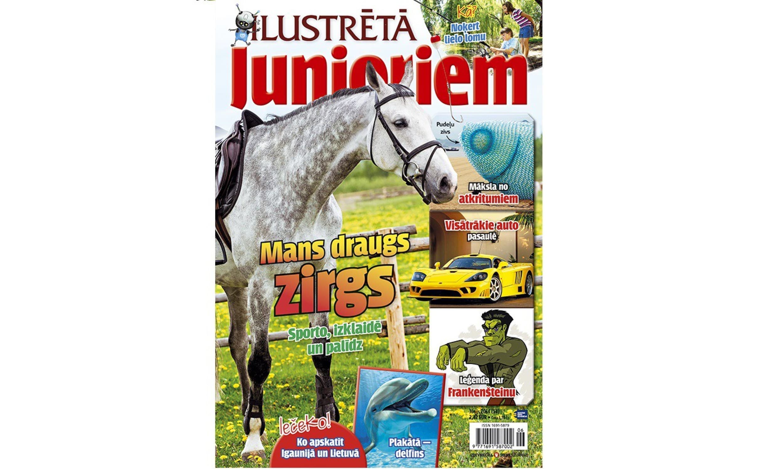 Dāvanu karte žurnāla ILUSTRĒTĀ JUNIORIEM abonementam (6 mēn.)