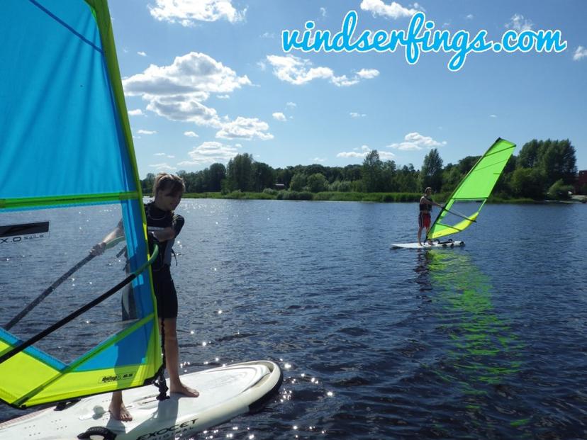 Vindsērfings pie profesionālā instruktora un fotosesija (2 stundas) 