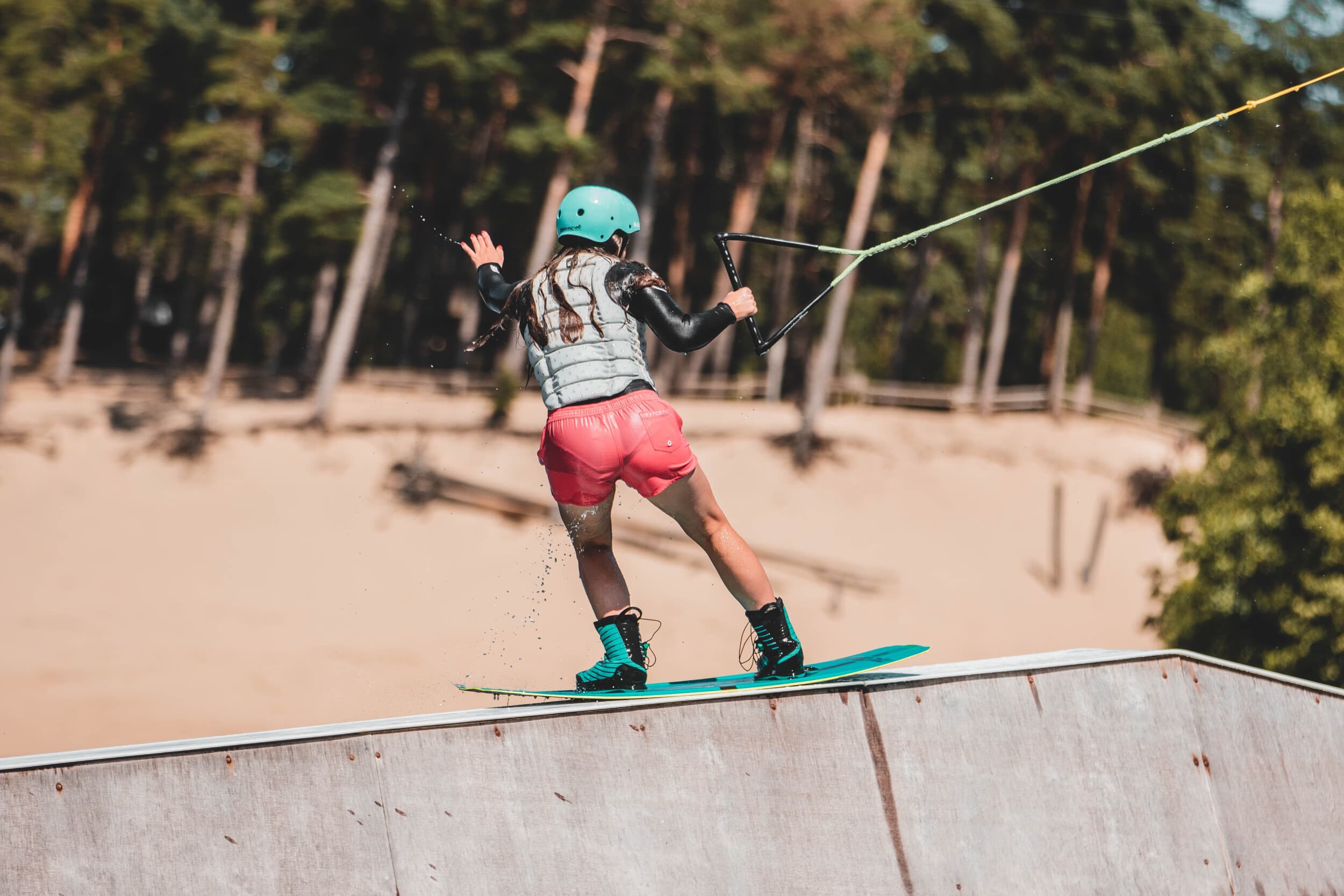 Veikbords aktīvās atpūtas parkā „BB wakepark” | Davanu Serviss