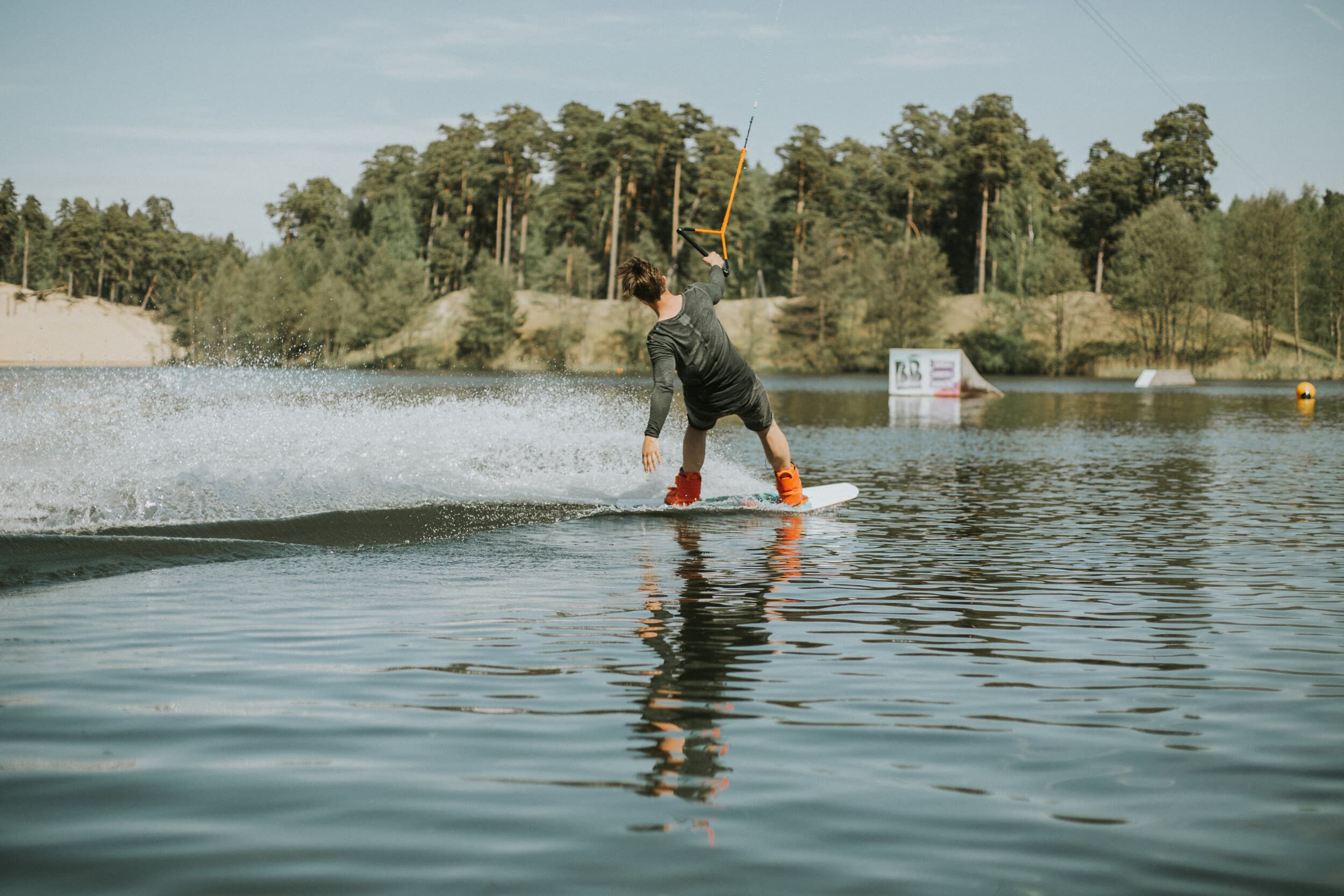 Veikbords aktīvās atpūtas parkā „BB wakepark” | Davanu Serviss