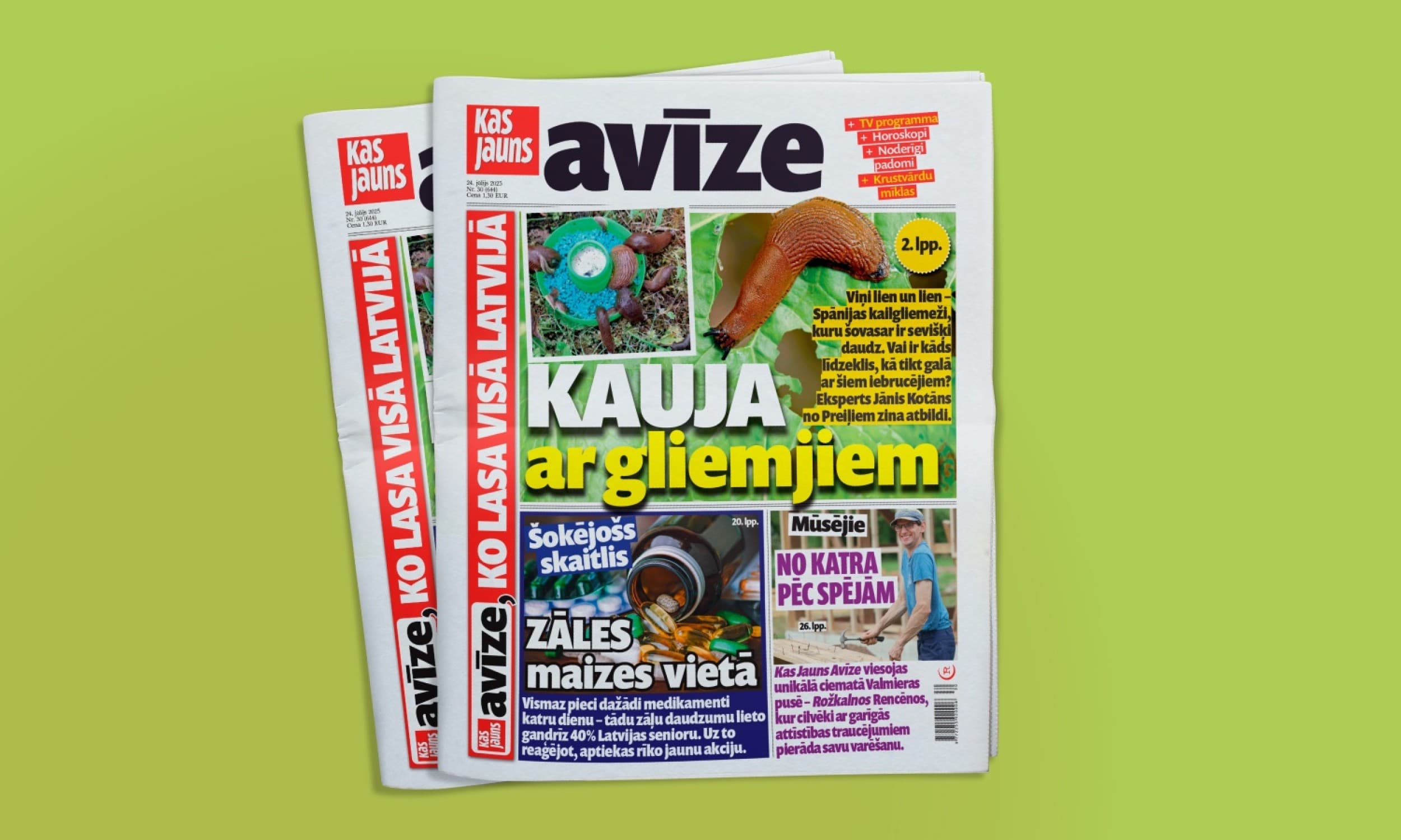 Avīzes Kas Jauns abonements (6 mēn.) | Davanu Serviss