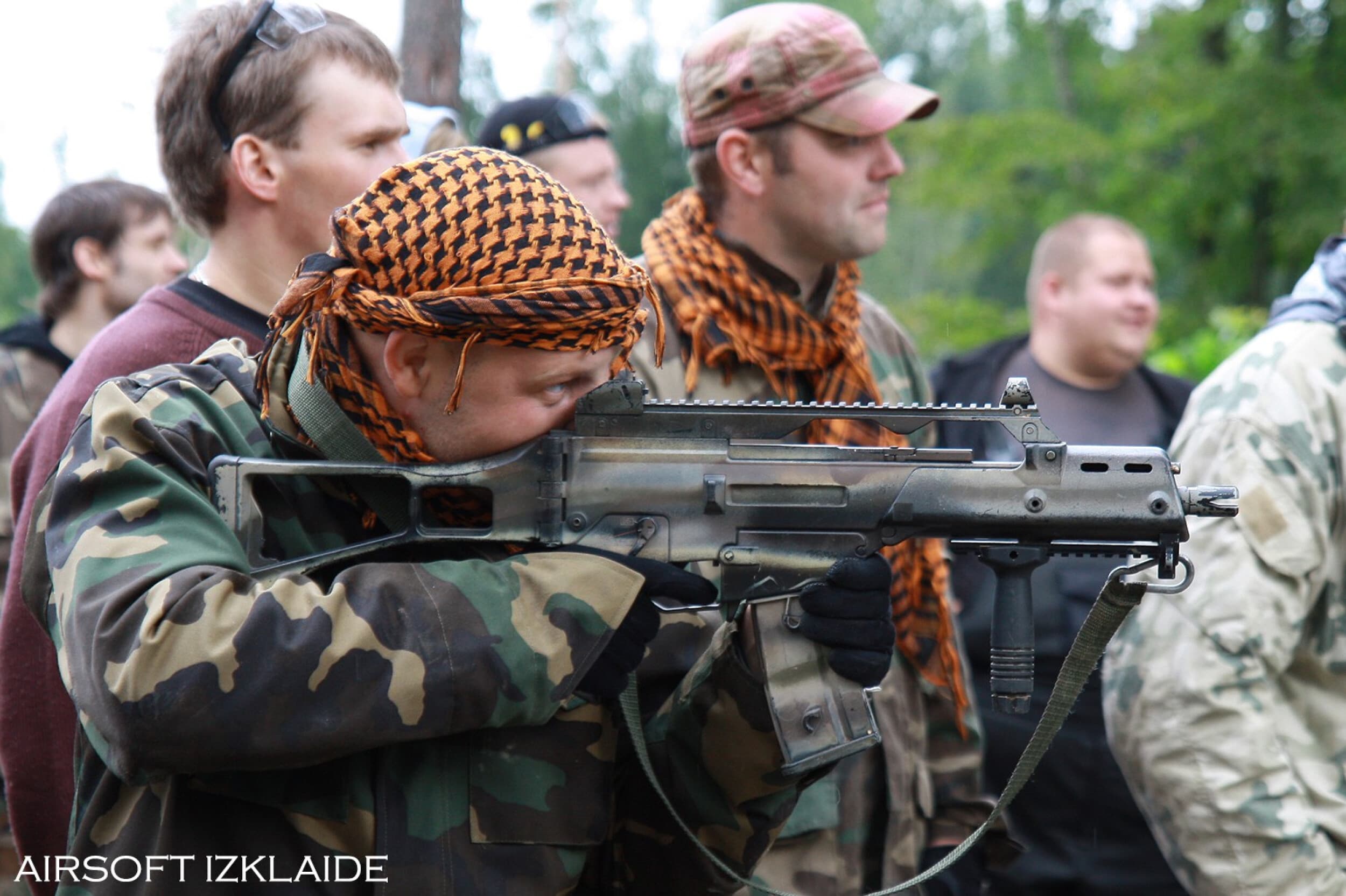 Airsoft militārā izklaide divām personām | Davanu Serviss