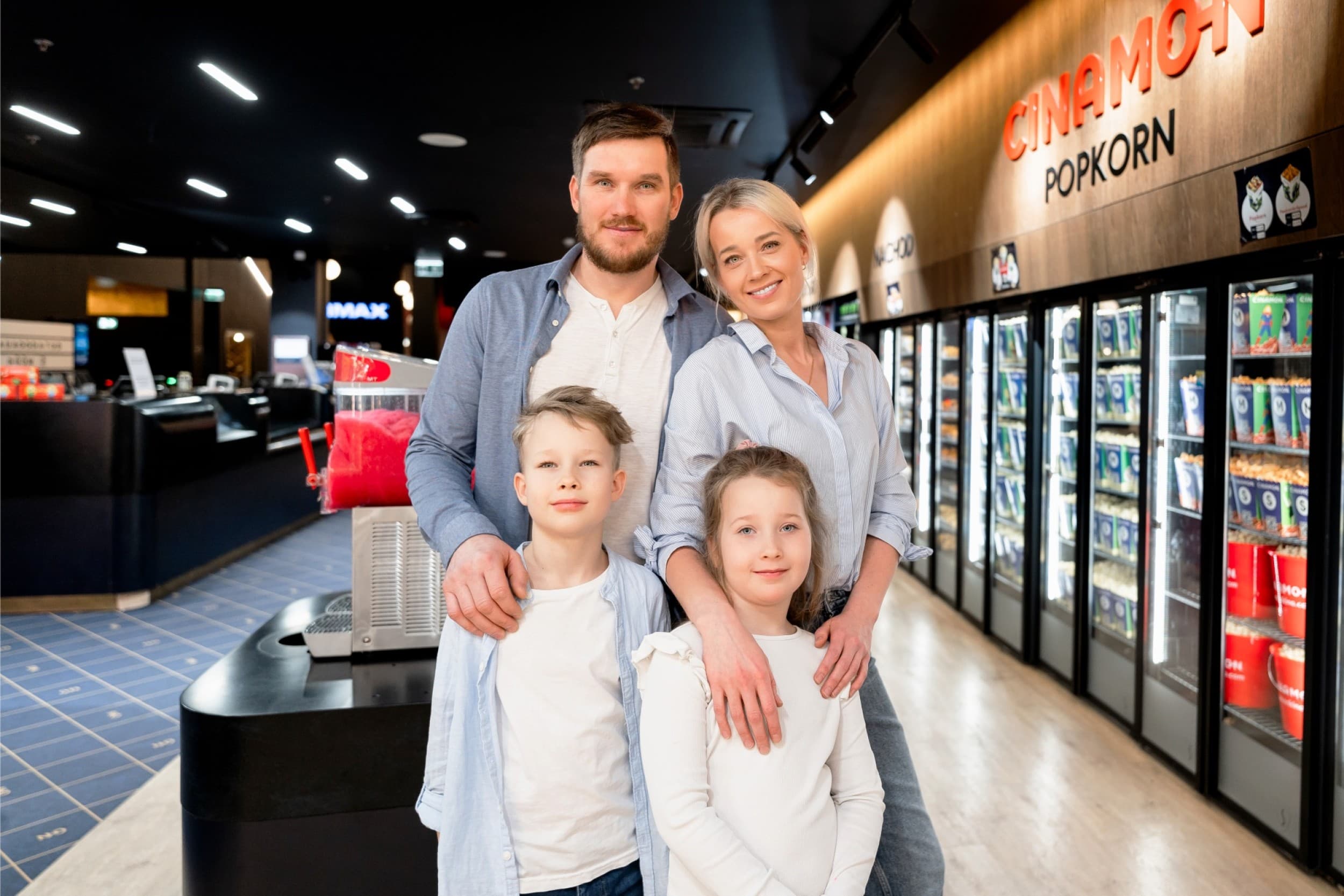 Ģimenes kino diena – CINAMON kinoteātra apmeklējums Rīgā | Davanu Serviss