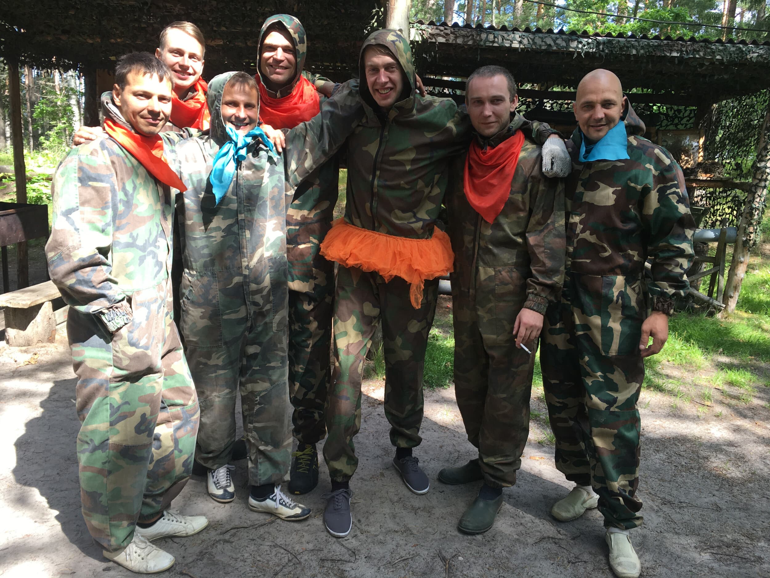 Īsts peintbols peintbola parkā „BUŠAS” | Davanu Serviss