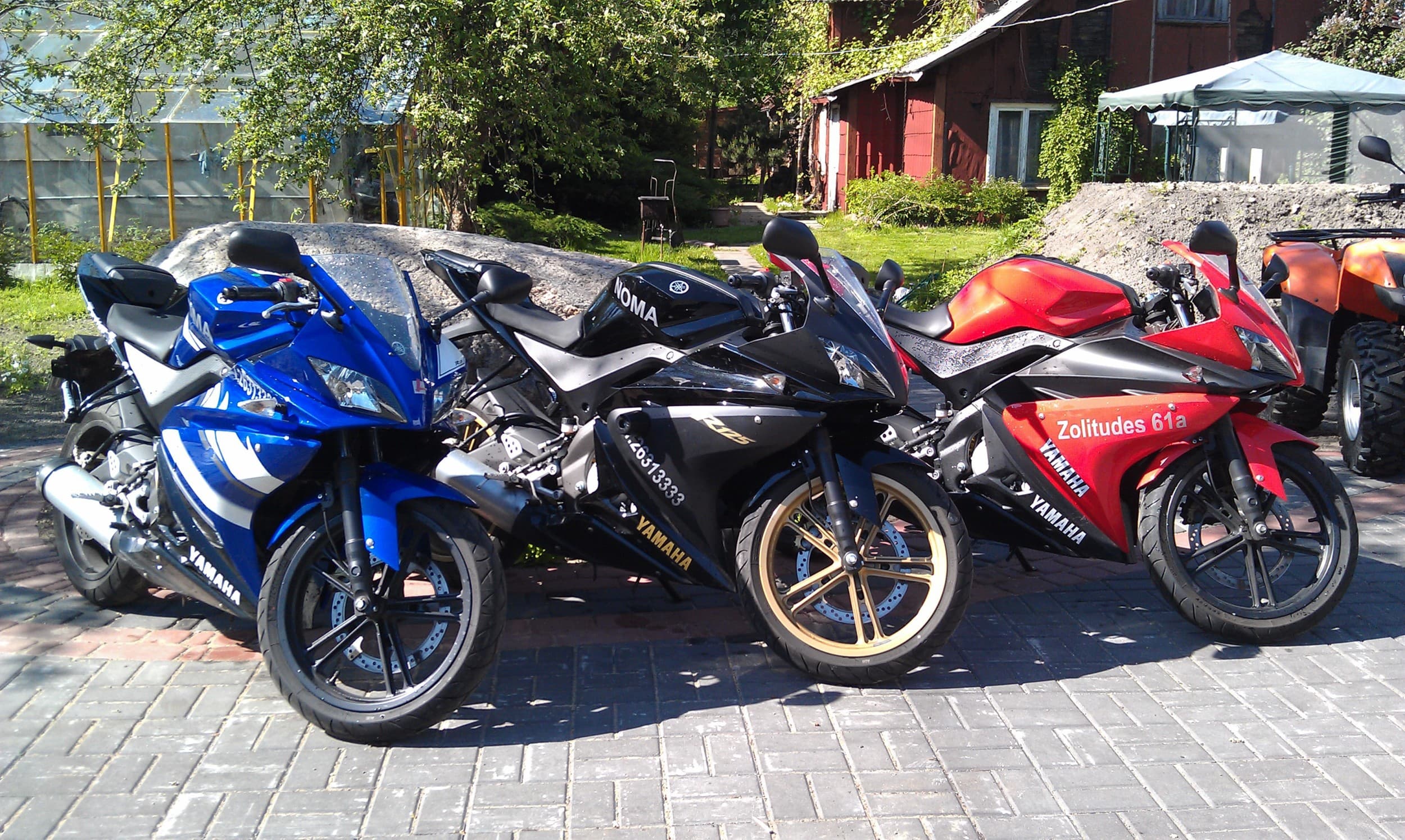 Brauciens ar 125cc motociklu (1 personai) | Davanu Serviss