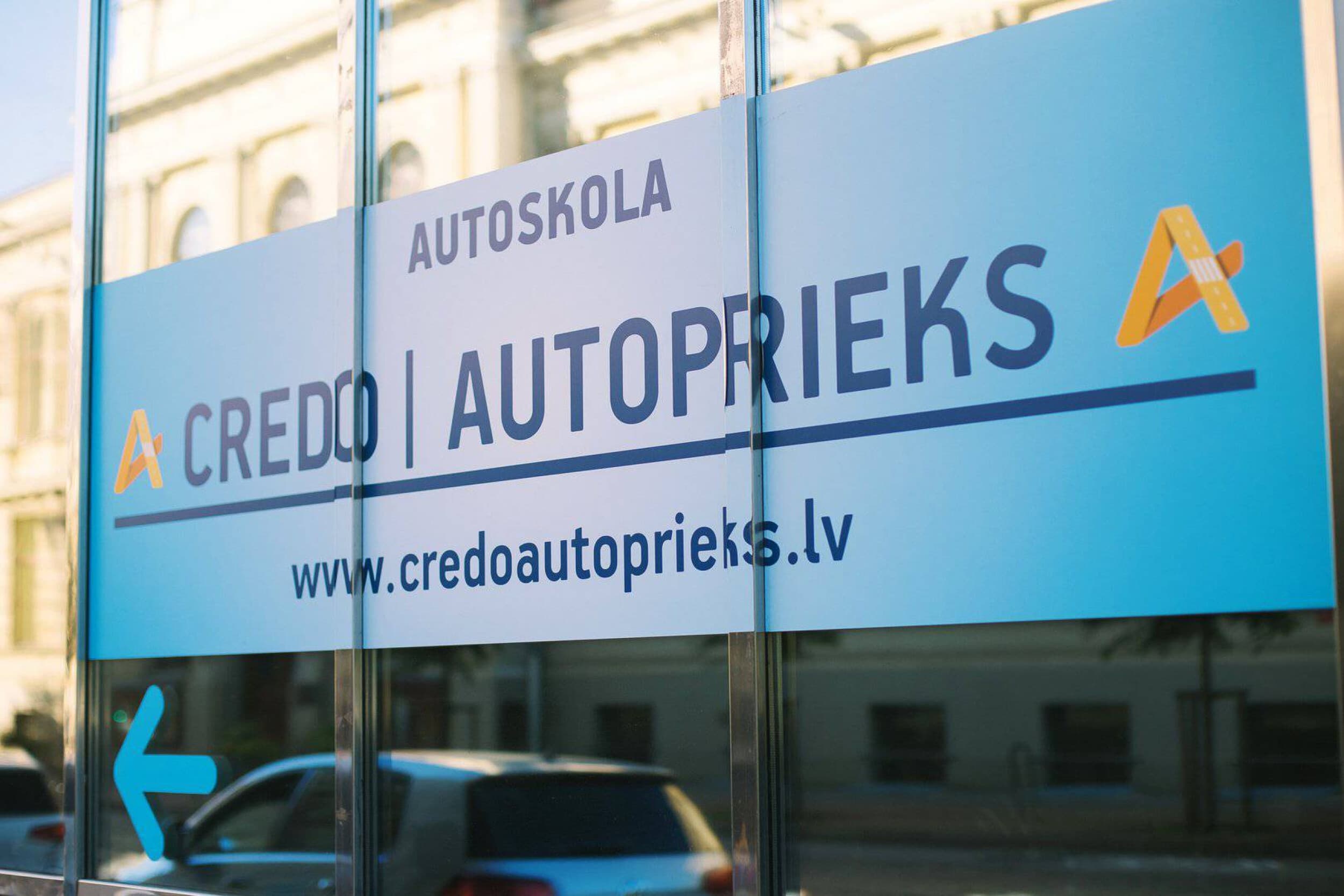 B kategorijas teorētiskā apmācība autoskolā “Credo Autoprieks”  | Davanu Serviss