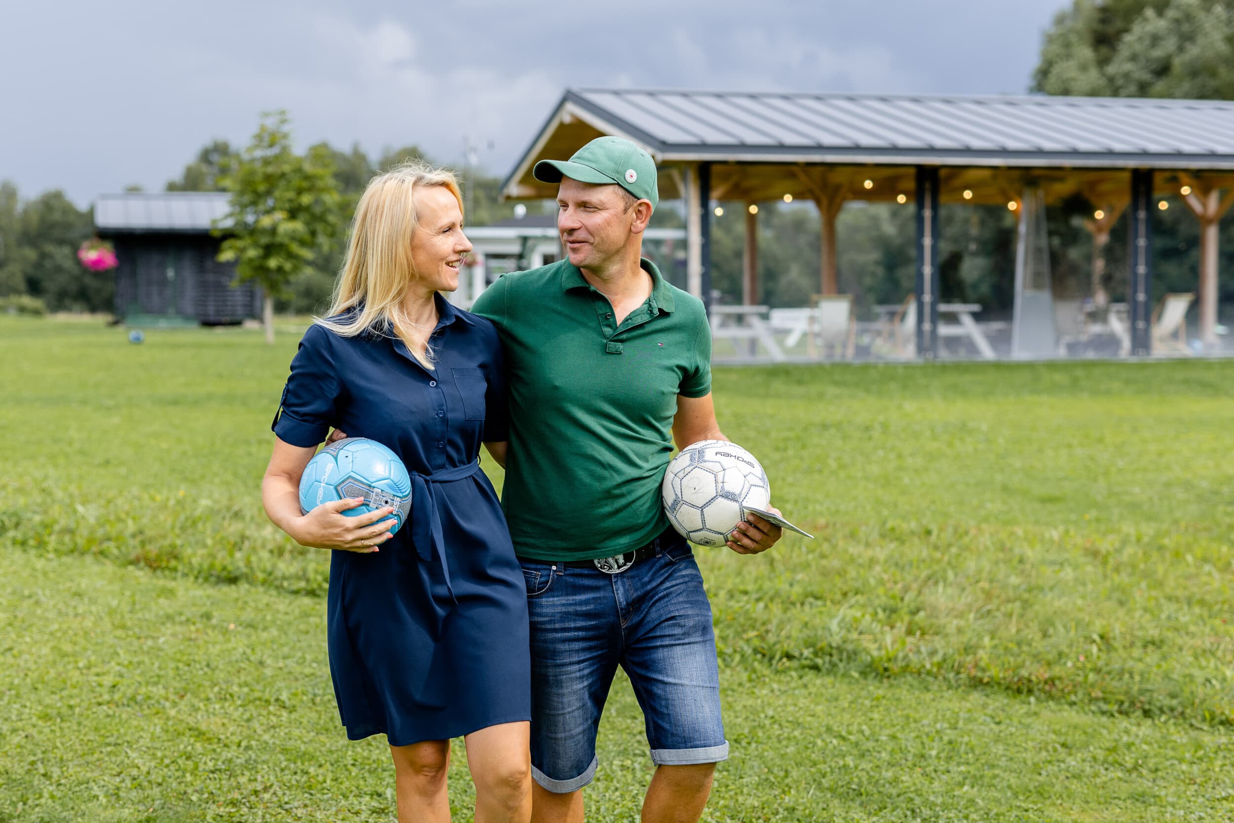 Futbolgolfa spēle Siguldas futbolgolfa parkā (2 pieaugušie + 1 bērns) | Davanu Serviss