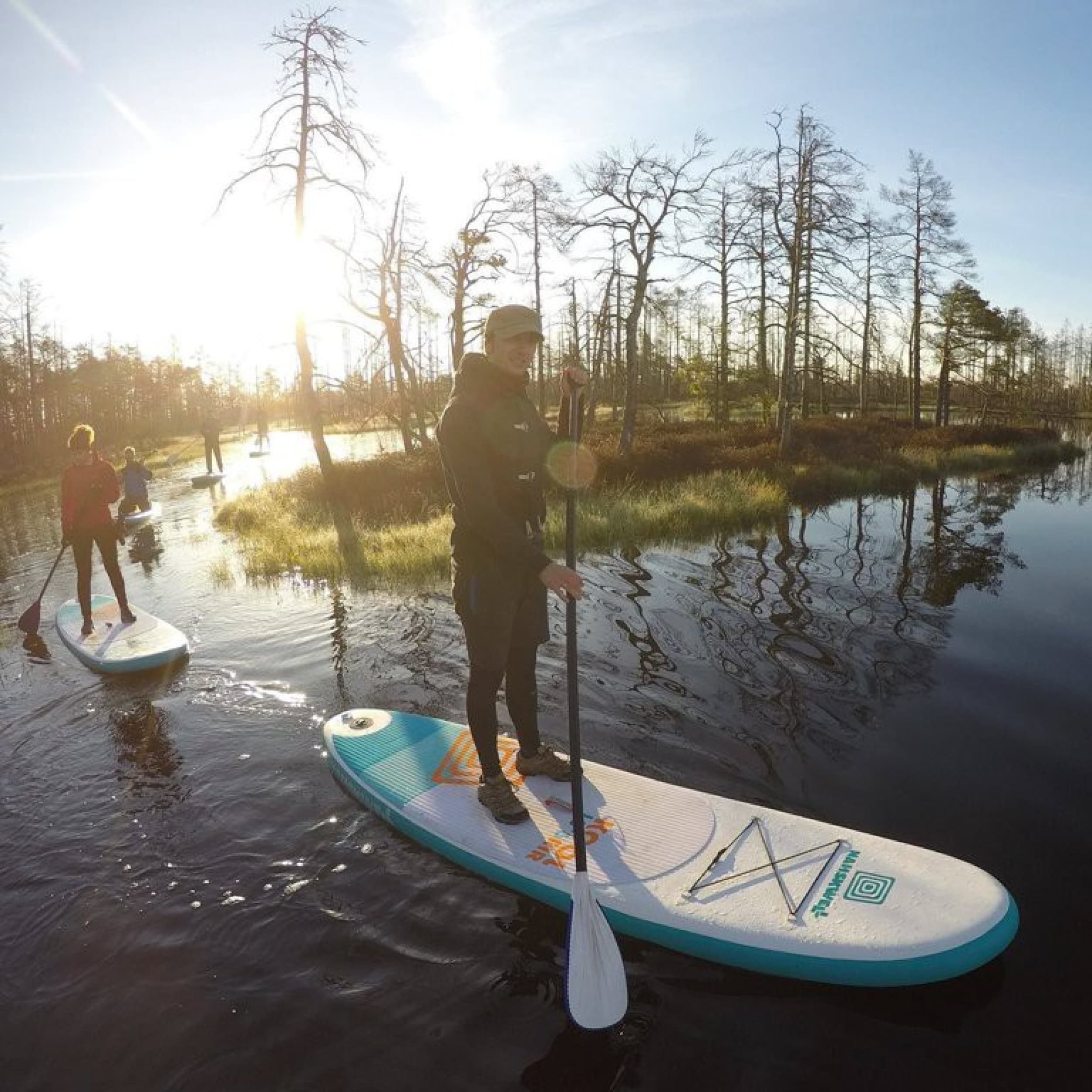 SUP piedzīvojums "Saullēkts purvā"  | Davanu Serviss