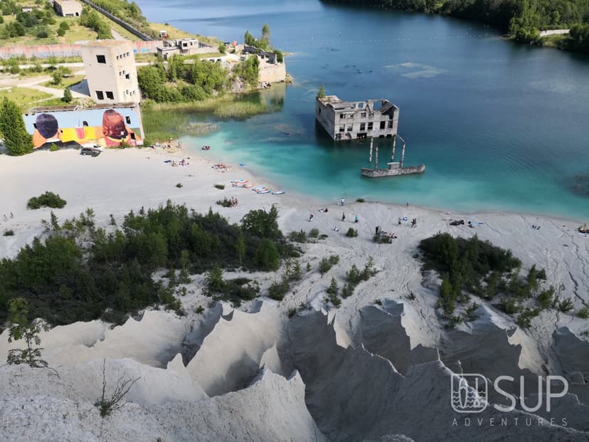 SUP piedzīvojums Rummu Karjerā Igaunijā