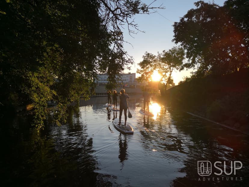 SUP piedzīvojums "PAMODINI RĪGU" (2 pers.)