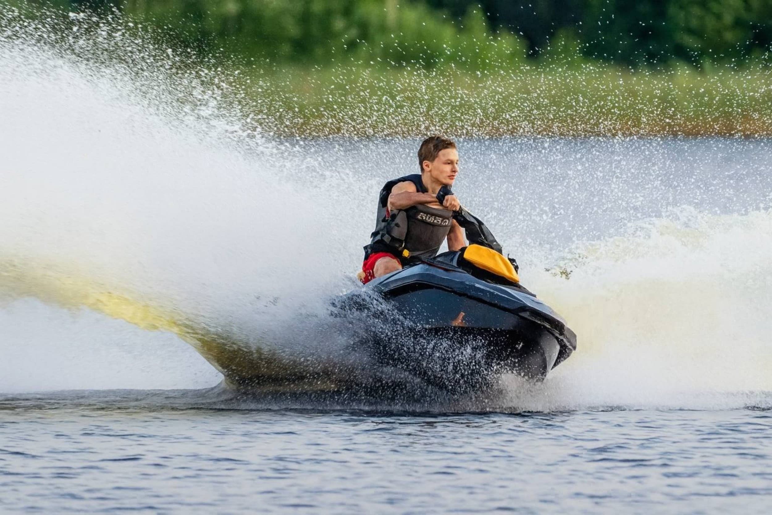 Viļņu piedzīvojums ar ūdens motociklu – 50 min., 1-2 pers. | Davanu Serviss