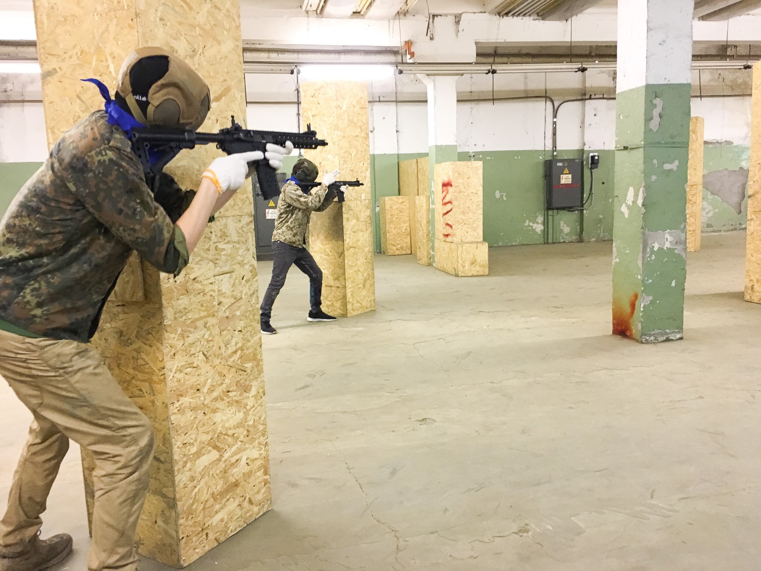Игра в Airsoft в помещении или на открытом воздухе от GUNSnLASERS (1 перс., 3ч, Рига)