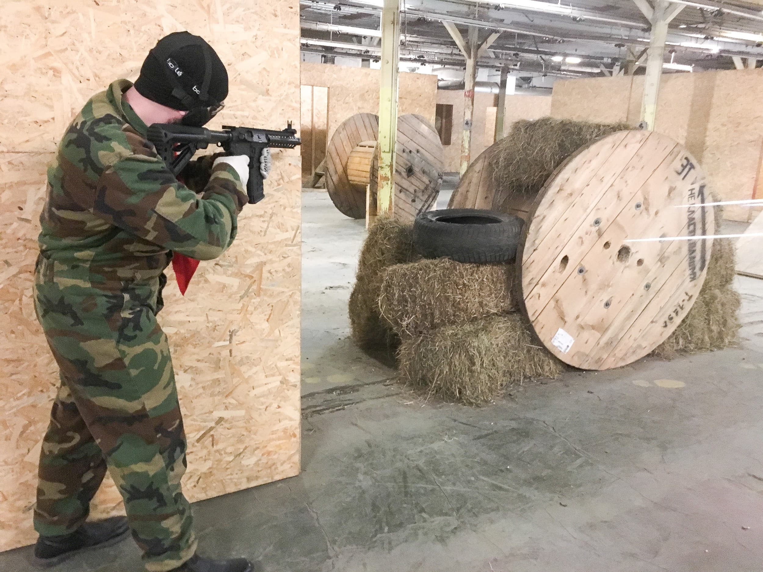 Игра в Airsoft в помещении или на открытом воздухе от GUNSnLASERS (2 перс., 3ч, Рига)