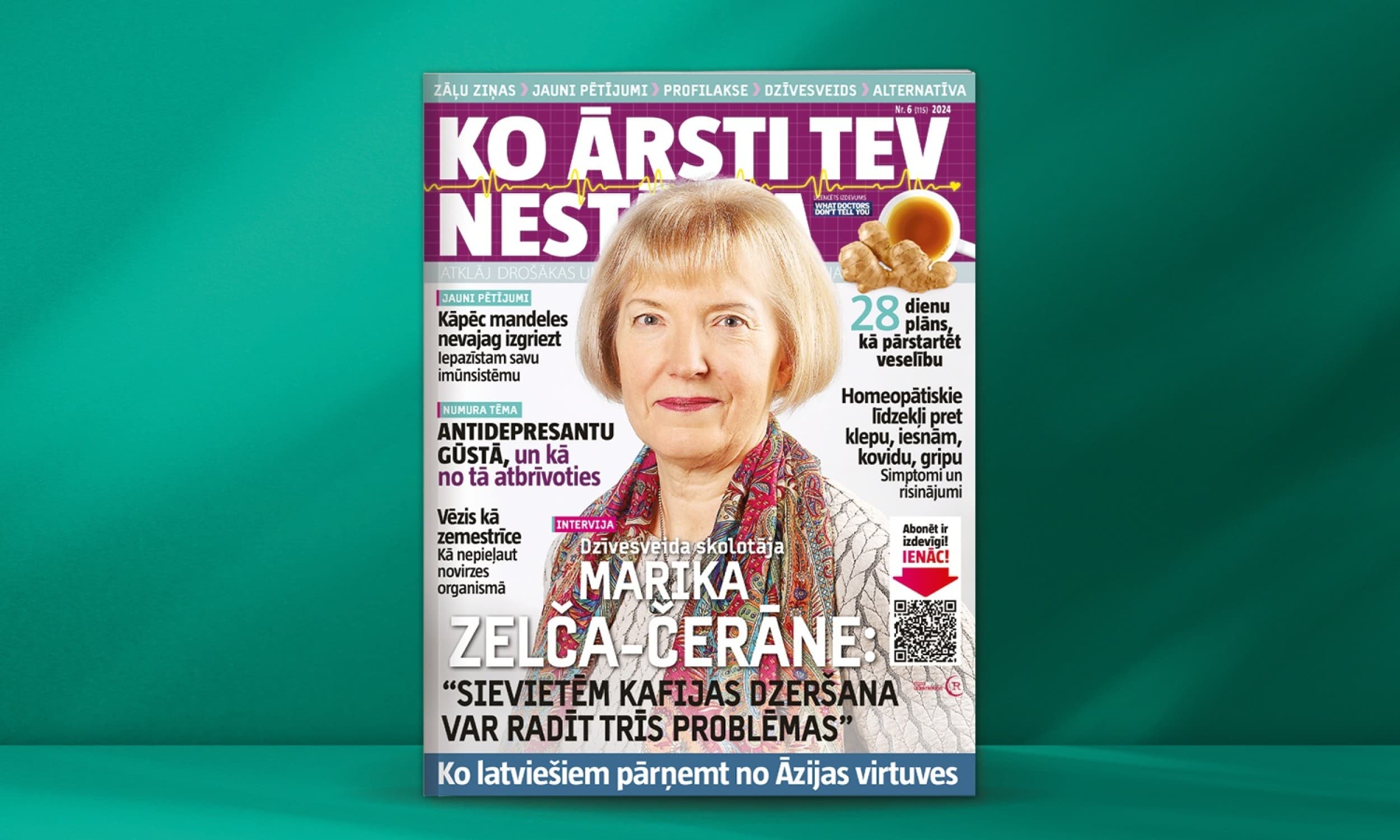 Подписка на журнал KO ĀRSTI TEV NESTĀSTA (6 мес.) | Davanu Serviss
