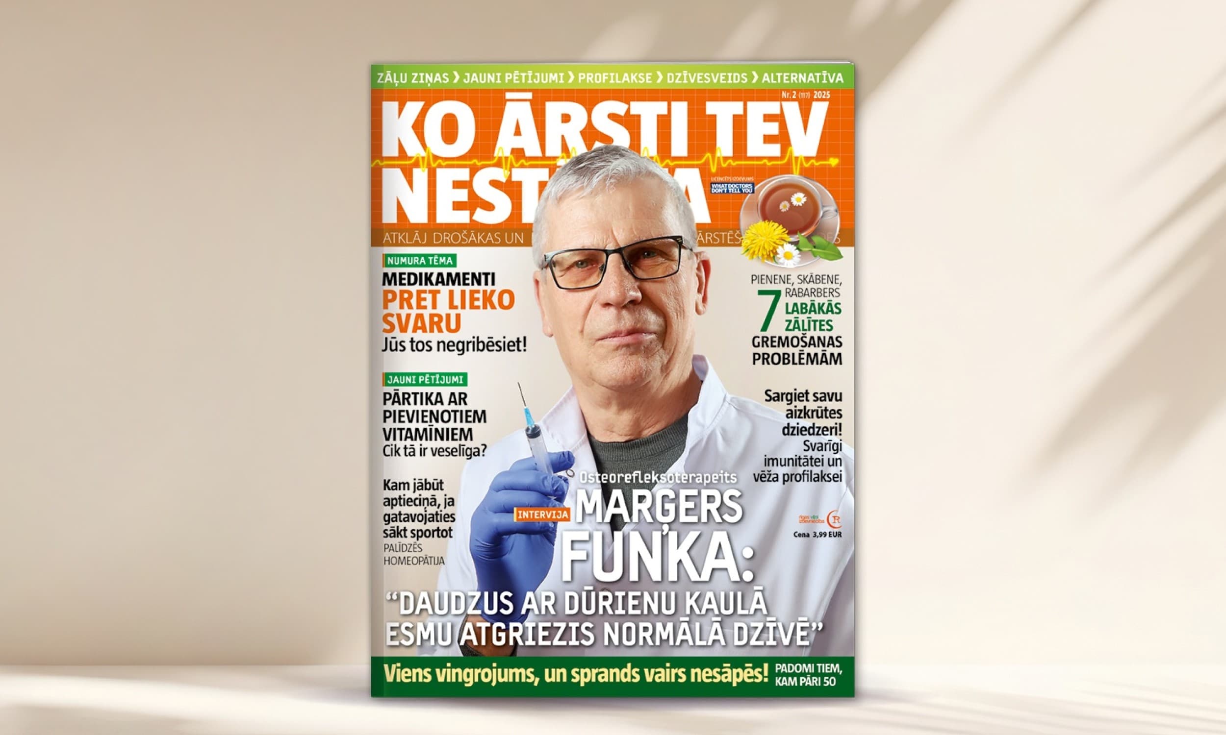 Подписка на журнал KO ĀRSTI TEV NESTĀSTA (12 мес.) | Davanu Serviss