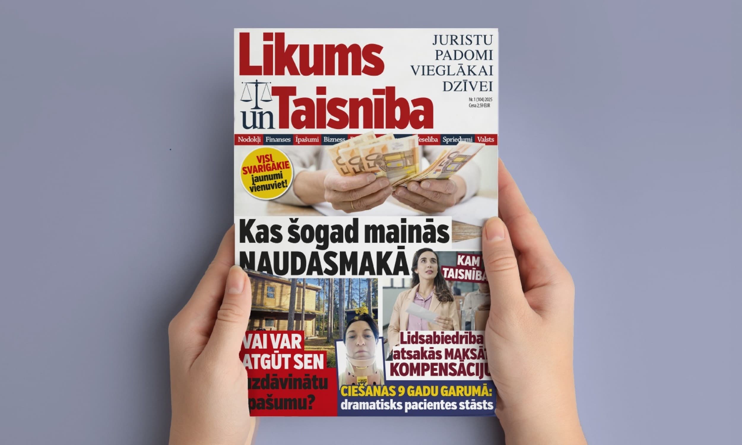 Подписка на журнал LIKUMS UN TAISNĪBA (6 мес.) | Davanu Serviss