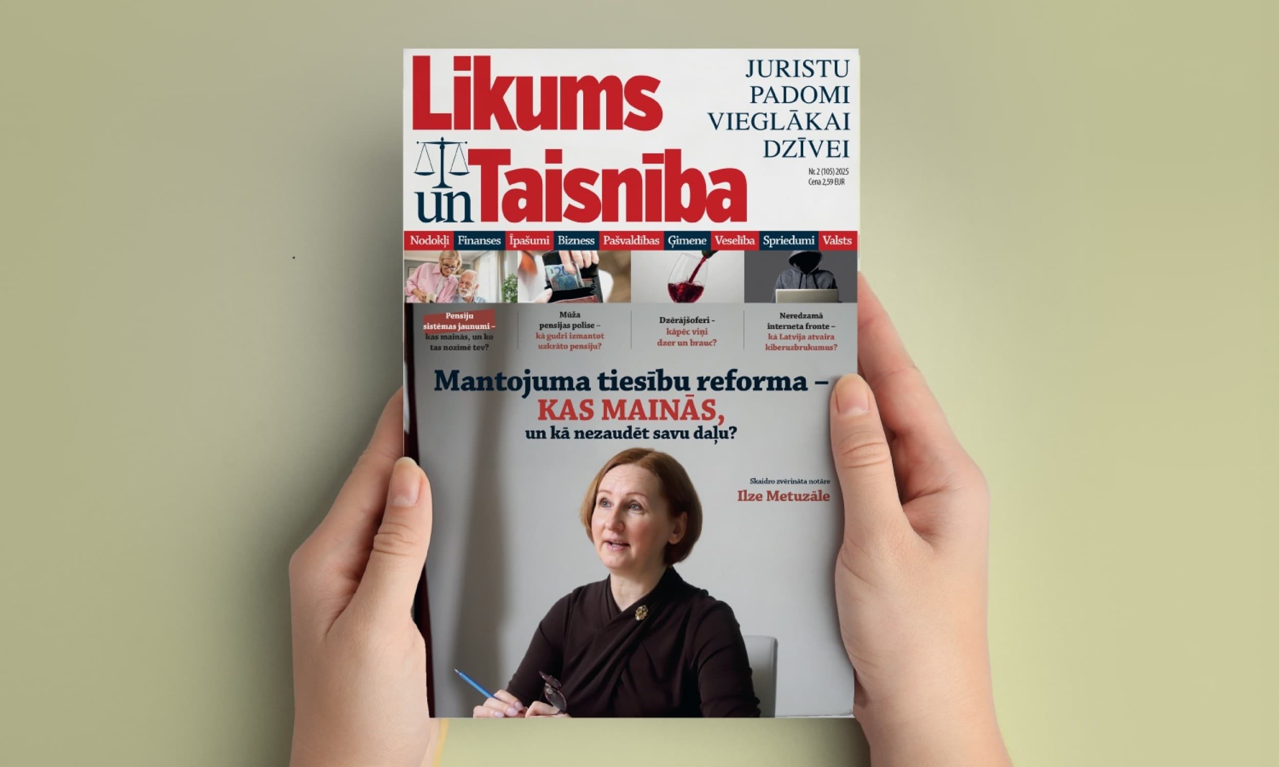 Подписка на журнал LIKUMS UN TAISNĪBA (12 мес.) | Davanu Serviss