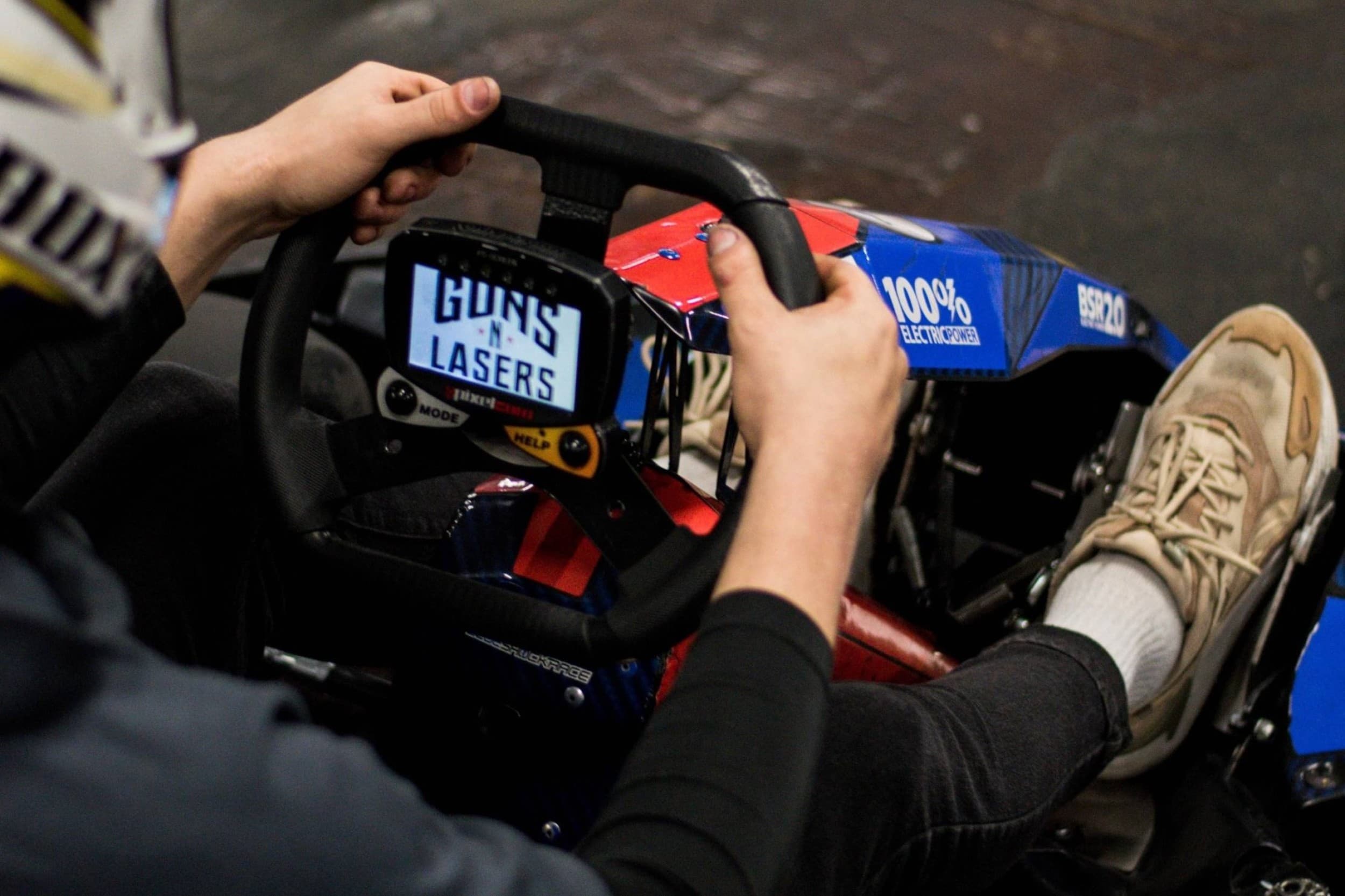 Jaudīgs elektrokartinga brauciens – 14 min. adrenalīna | Davanu Serviss