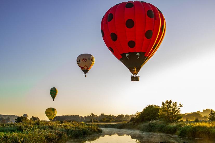 Sapņu lidojums ar gaisa balonu diviem