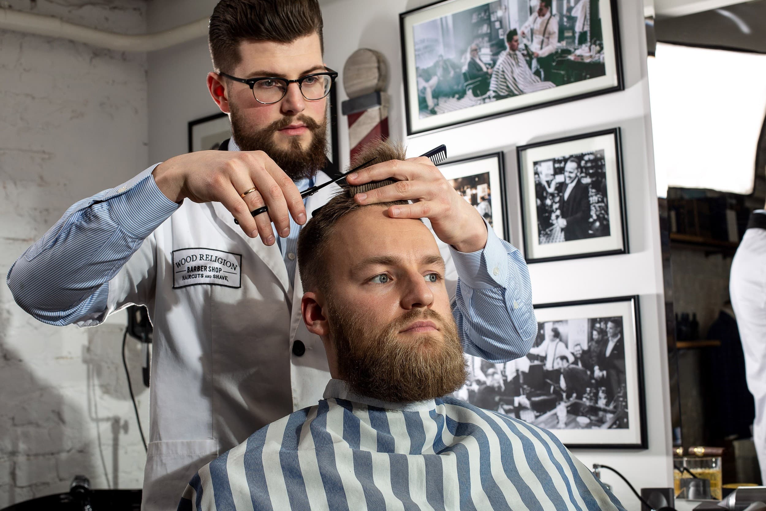 Wood Religion Barber Shop apmeklējums | 50€ | Davanu Serviss