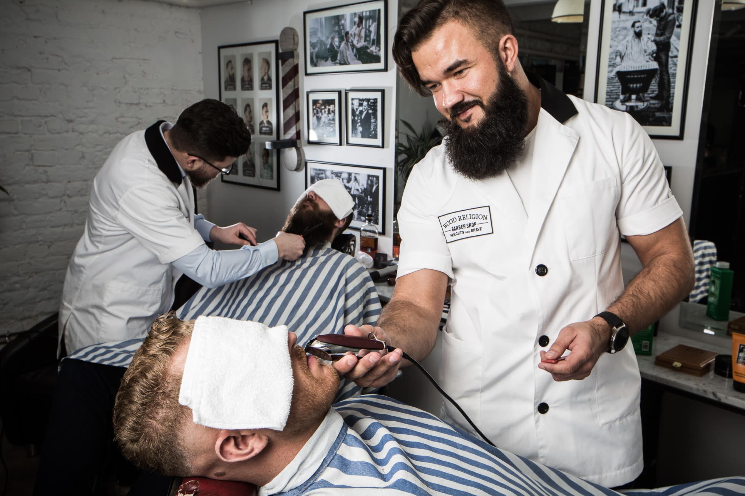 Wood Religion Barber Shop apmeklējums | 50€ | Davanu Serviss