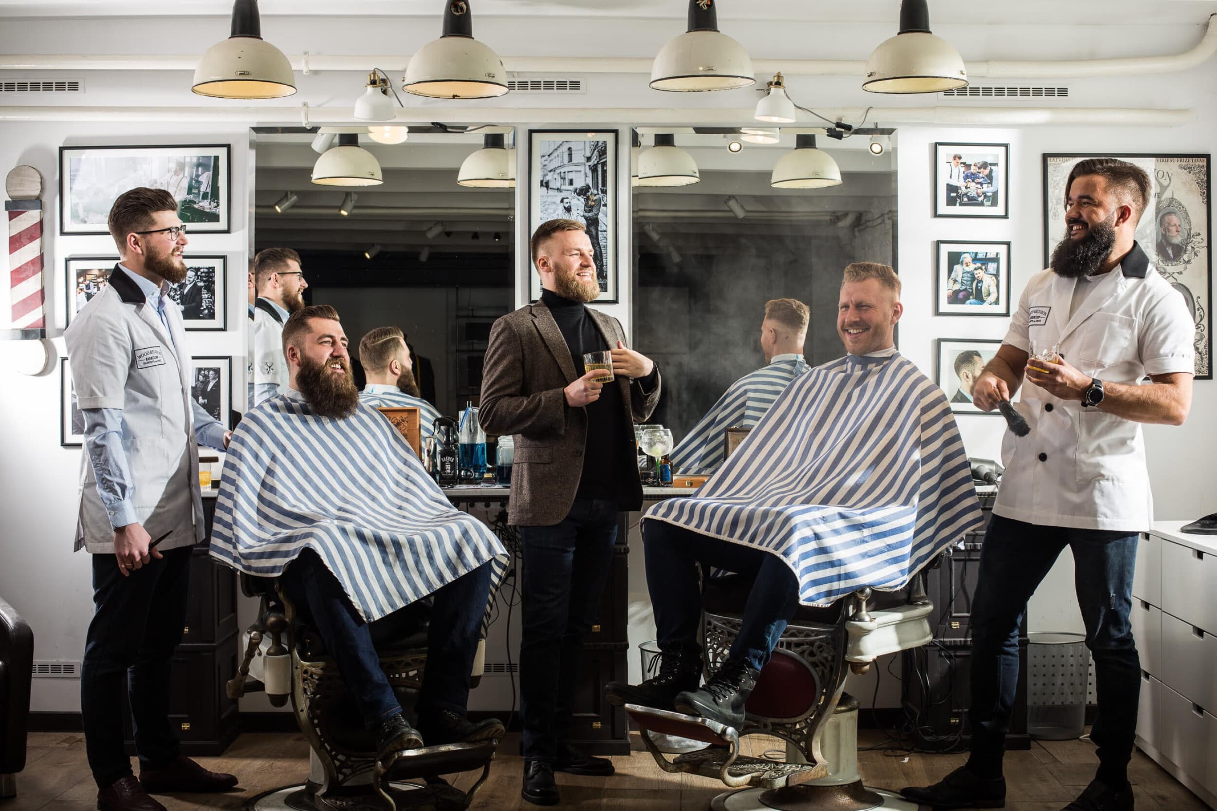 Wood Religion Barber Shop apmeklējums | 50€ | Davanu Serviss