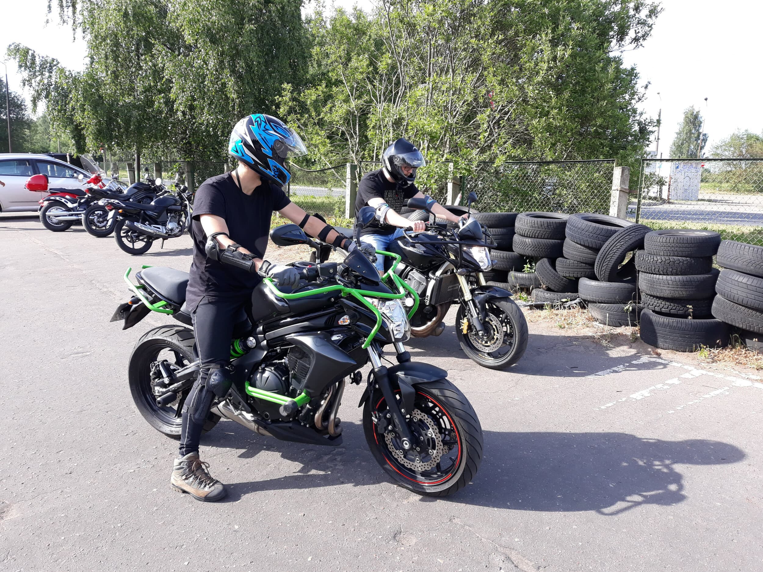 Пробный урок вождения мотоцикла от «GOMOTO.lv» | Davanu Serviss
