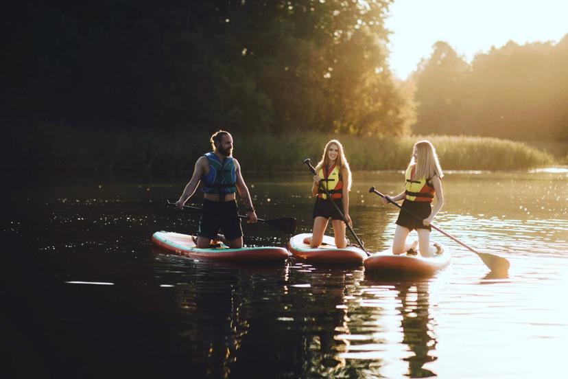 Brauciens ar SUP dēļiem diviem no ’’Atpūta Ludzā’’ (2 pers., 3 h.) 