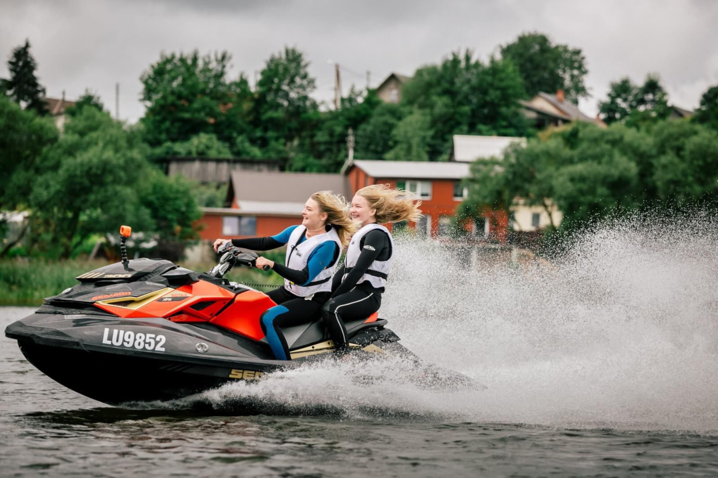 Поездка на водном мотоцикле от «Atpūta Ludzā» (20 мин.) | Davanu Serviss