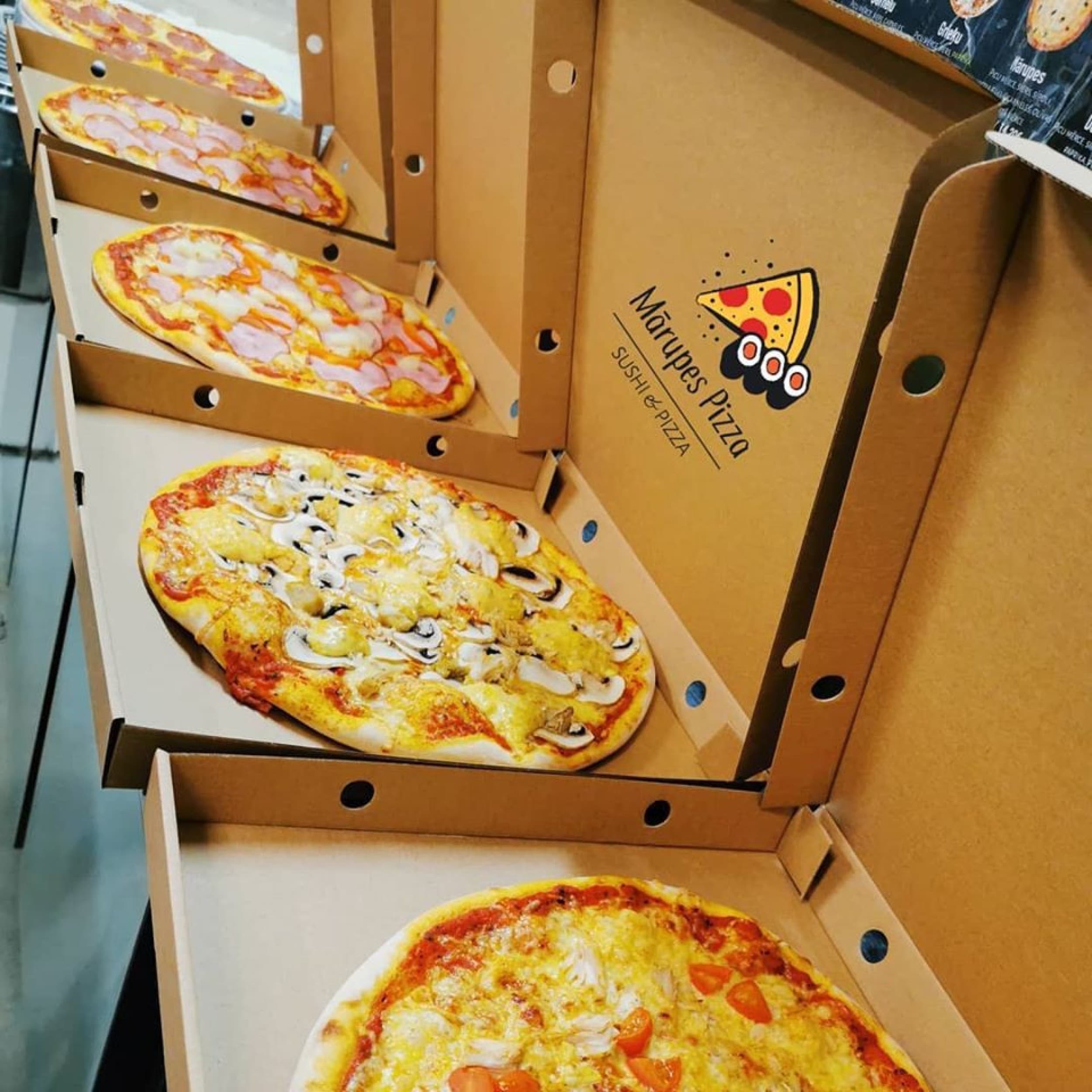 Вкусные пиццы от «Mārupes pizza» навынос | Davanu Serviss