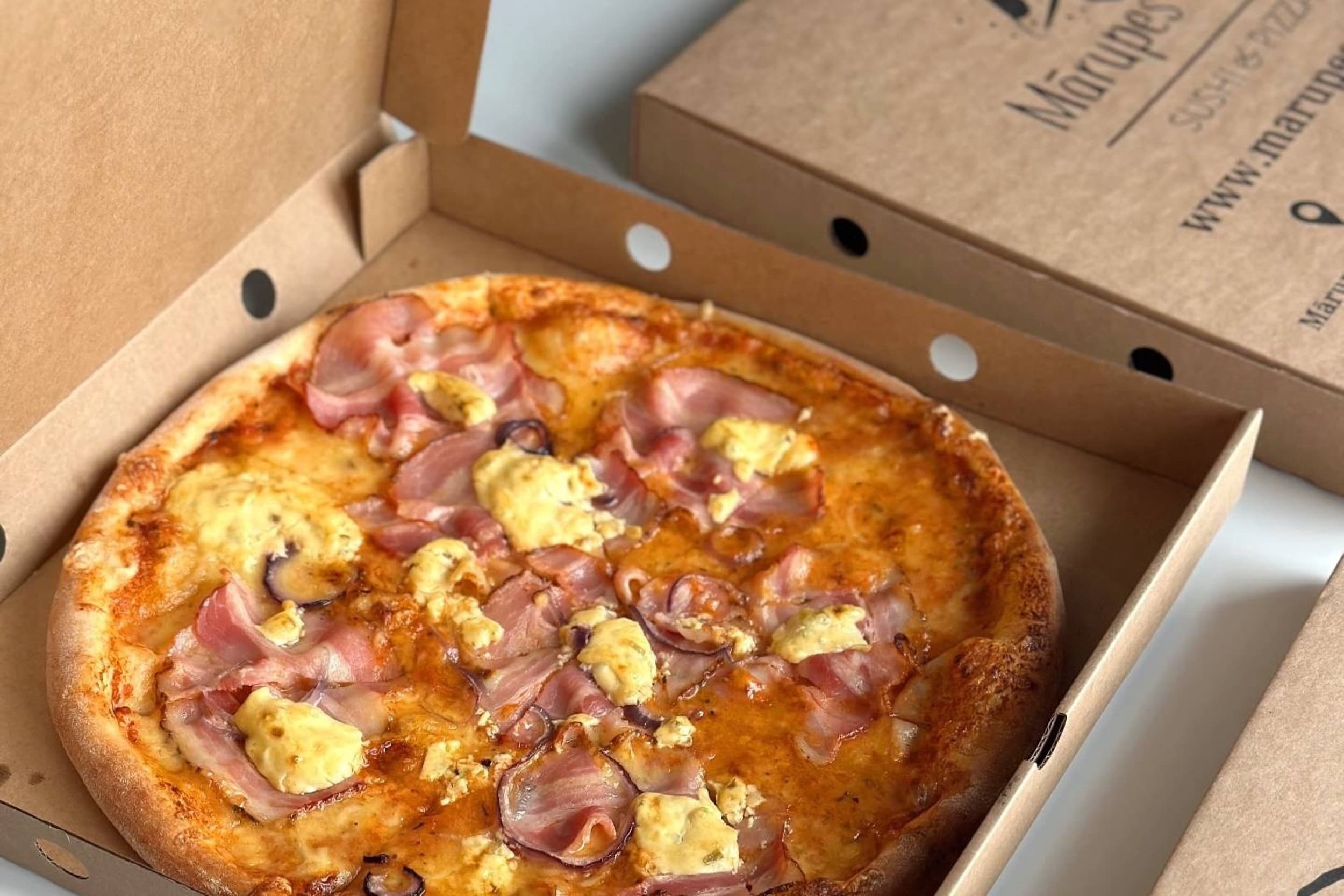 Вкусные пиццы от «Mārupes pizza»  | Davanu Serviss