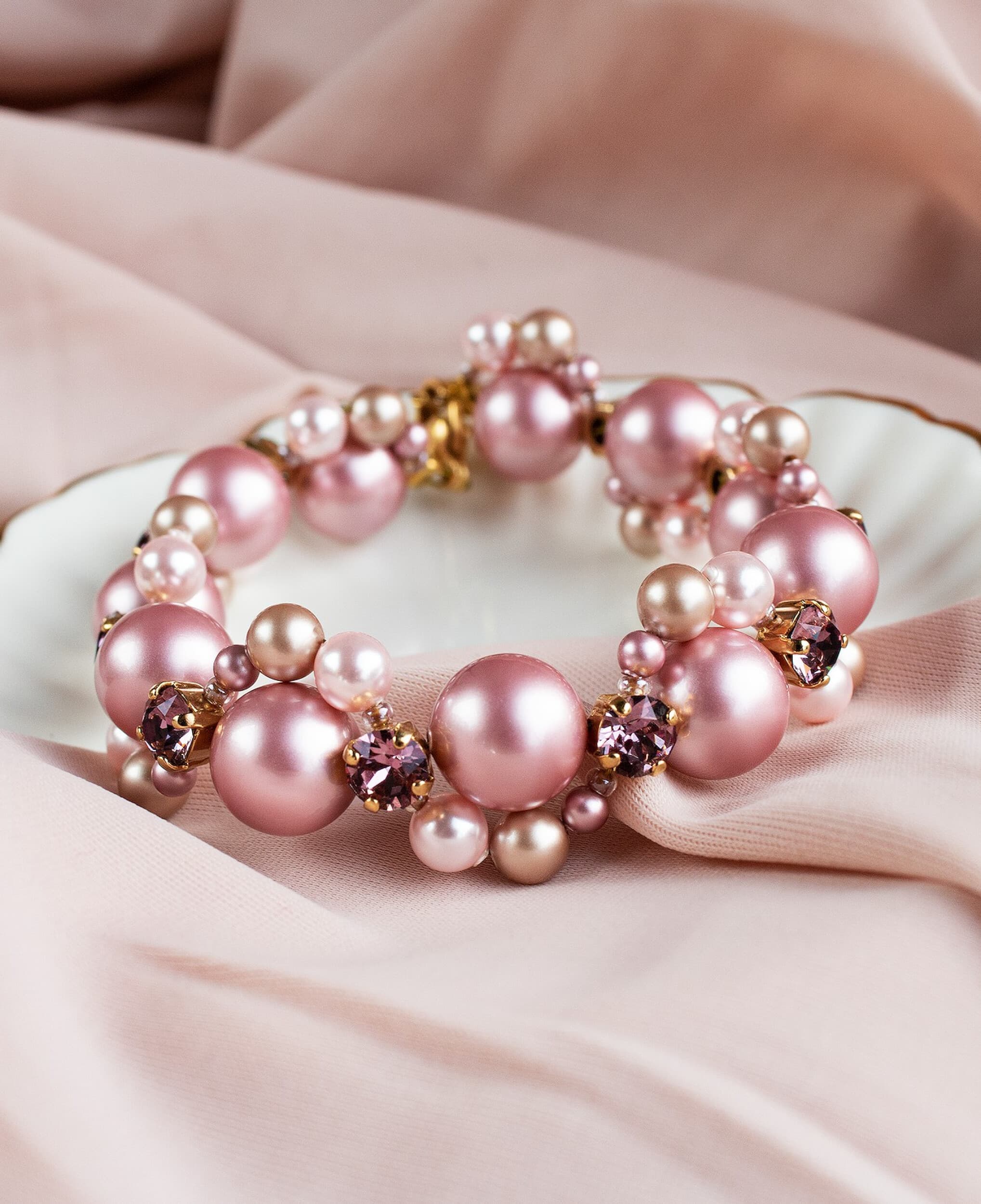 ’’Nela Gems’’ -  rotaslietas ar Swarovski kristāliem | Davanu Serviss