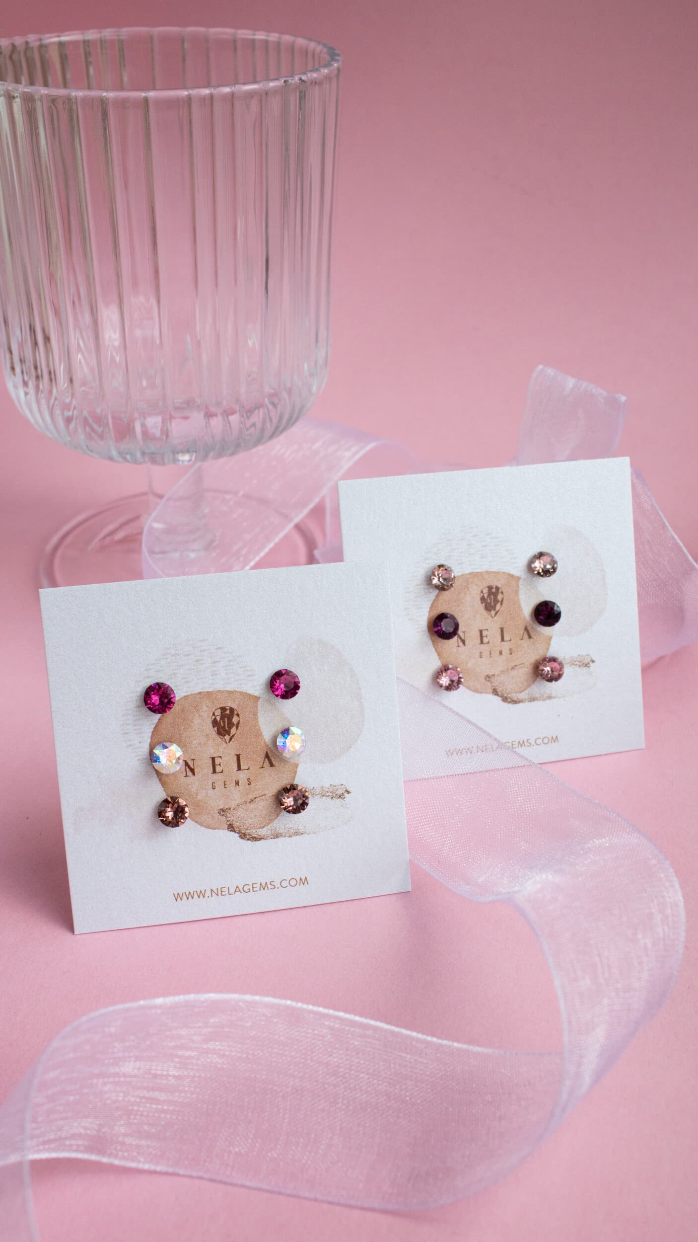 ’’Nela Gems’’ -  rotaslietas ar Swarovski kristāliem | Davanu Serviss