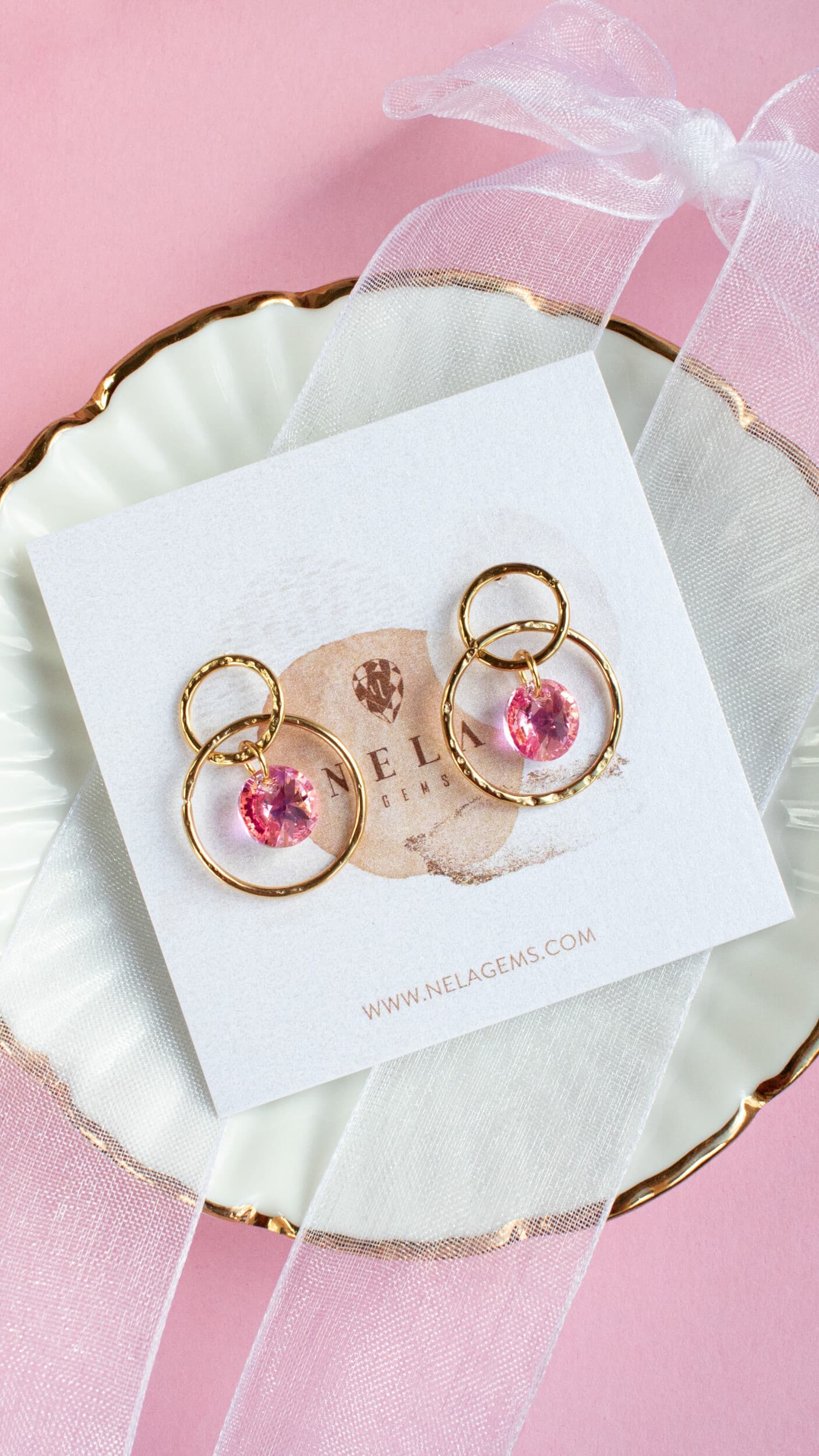 ’’Nela Gems’’ -  rotaslietas ar Swarovski kristāliem | Davanu Serviss