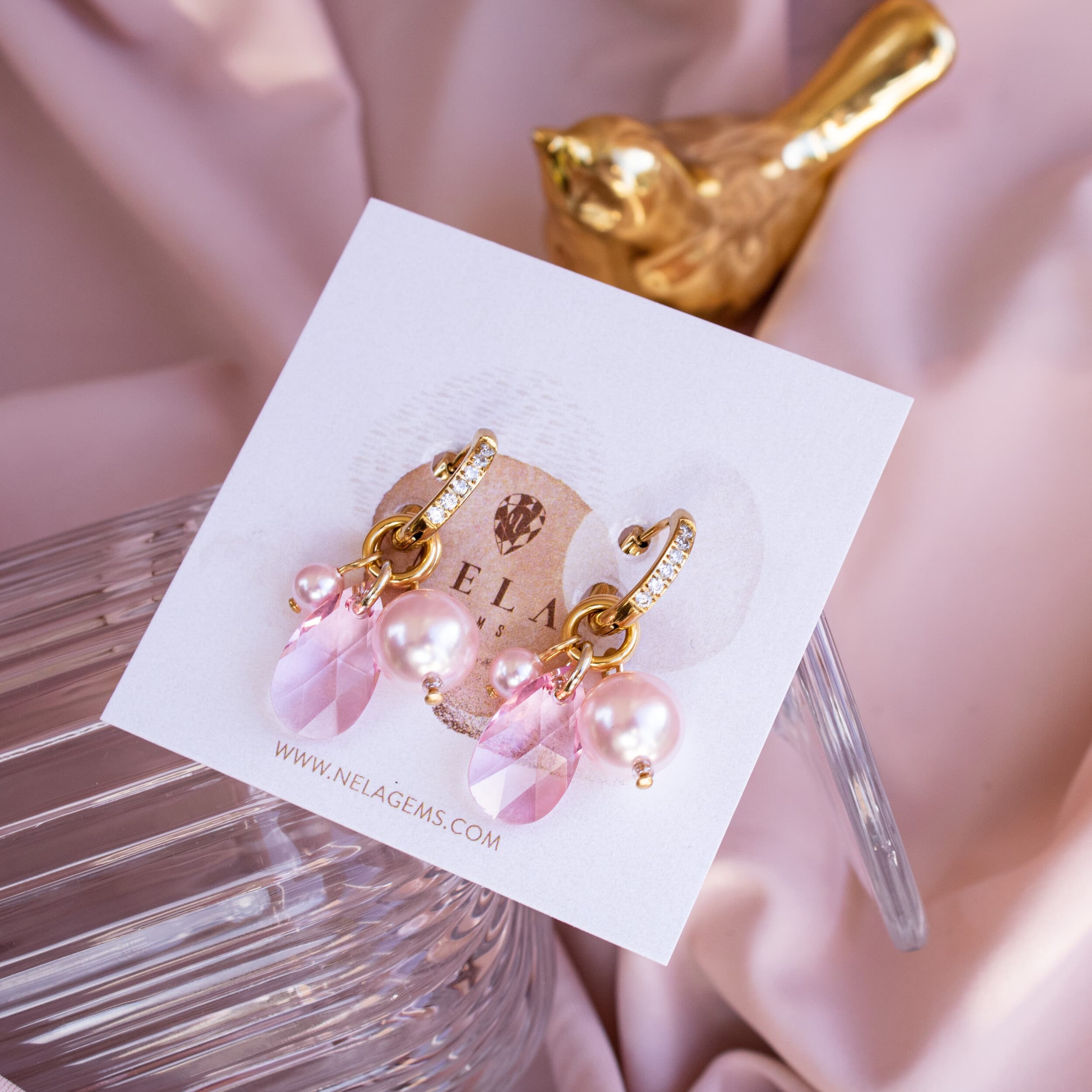’’Nela Gems’’ -  rotaslietas ar Swarovski kristāliem | Davanu Serviss