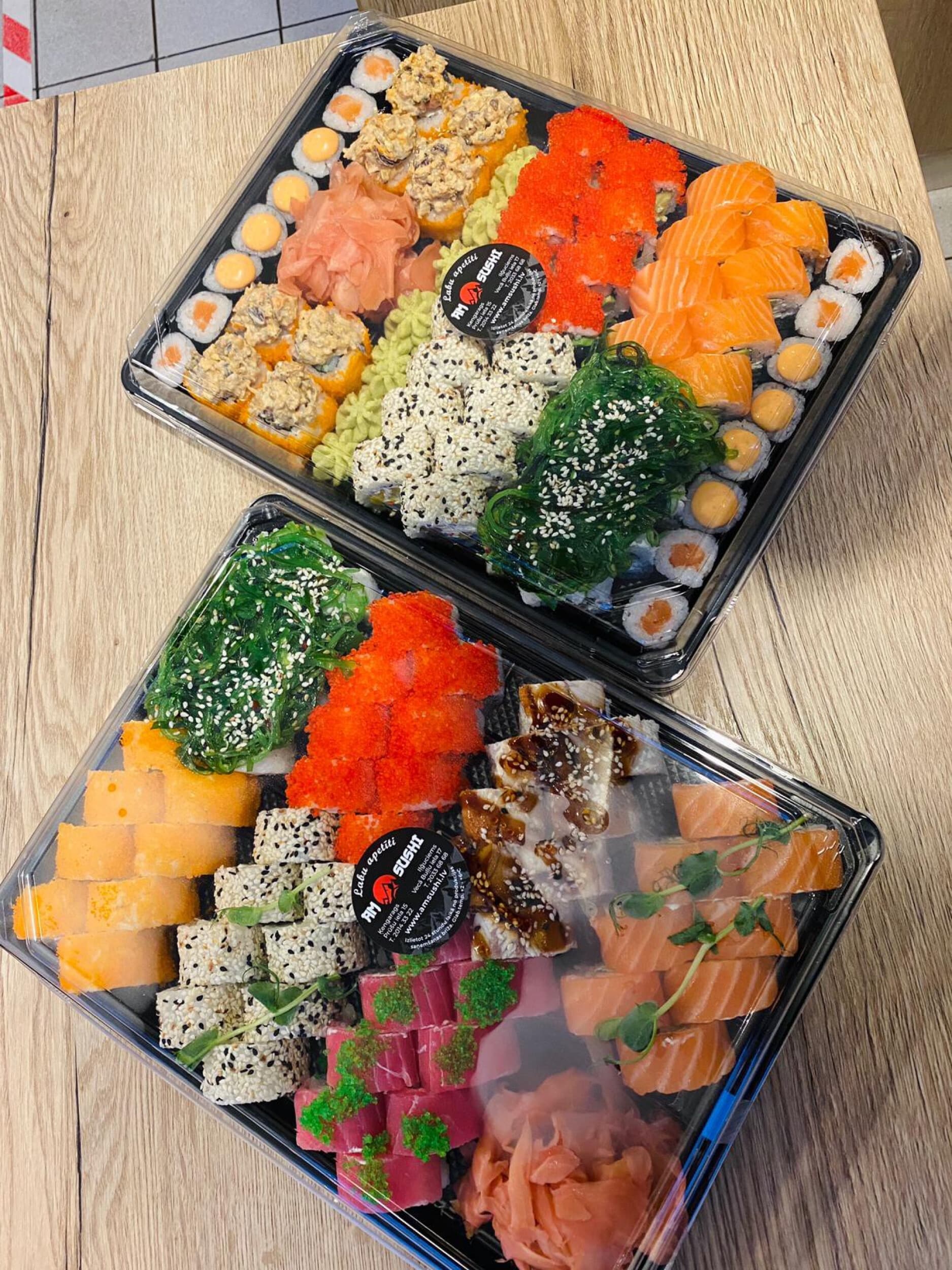 Вкусные блюда от «AM Sushi» навынос | Davanu Serviss