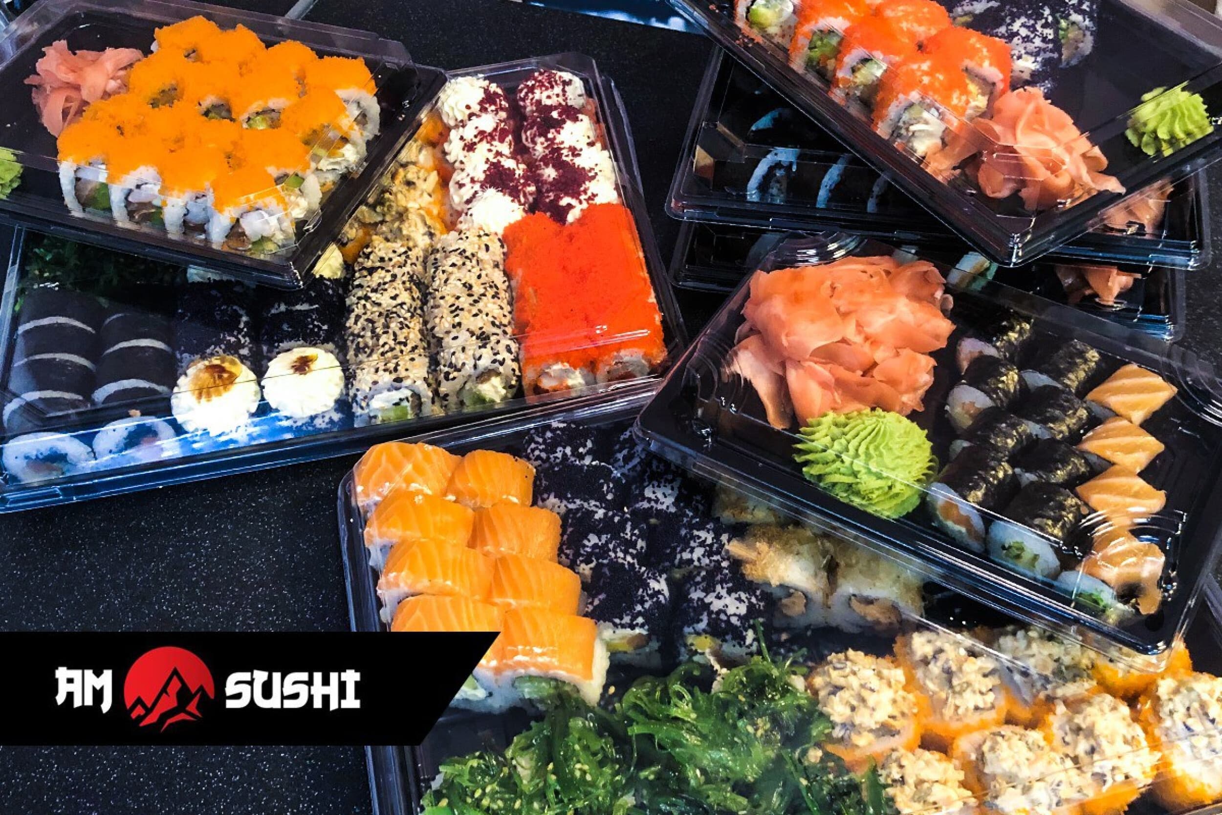 Вкусные блюда от «AM Sushi» навынос | Davanu Serviss