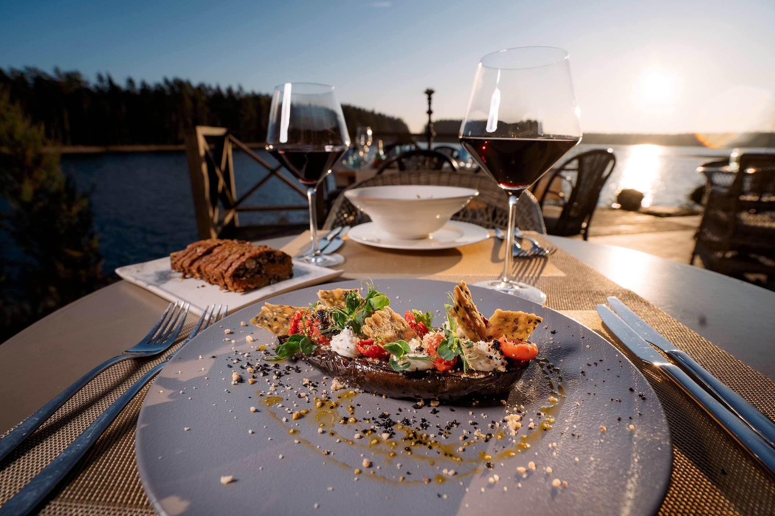Vakariņas restorānā Silenes Terases – Silene Resort & SPA | Davanu Serviss